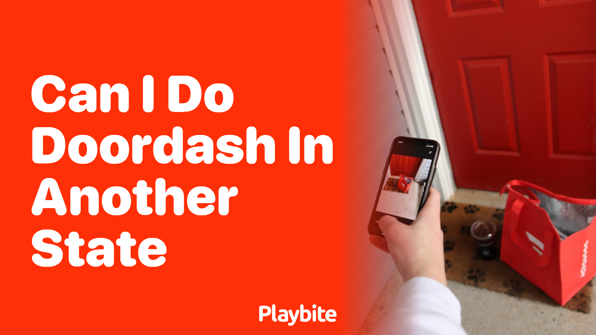 Can I Work for DoorDash In a Different State?