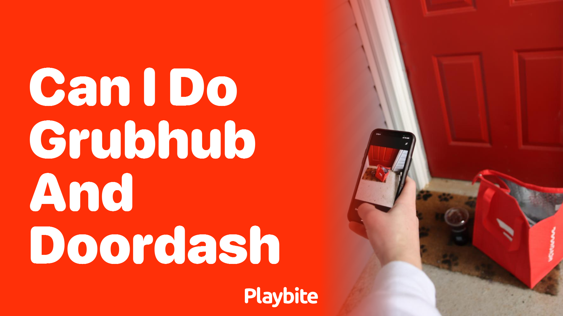 Can I Do Grubhub and DoorDash at the Same Time?