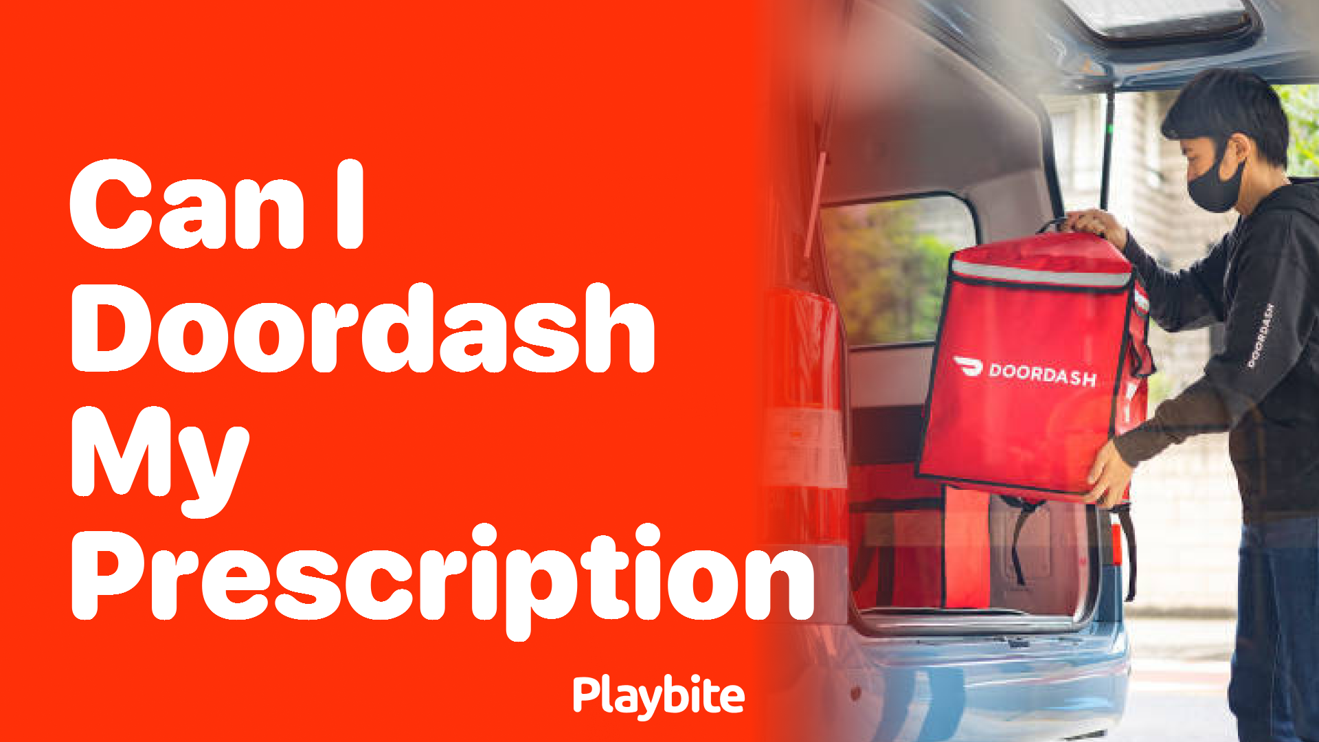 Can I Use DoorDash to Deliver My Prescription?
