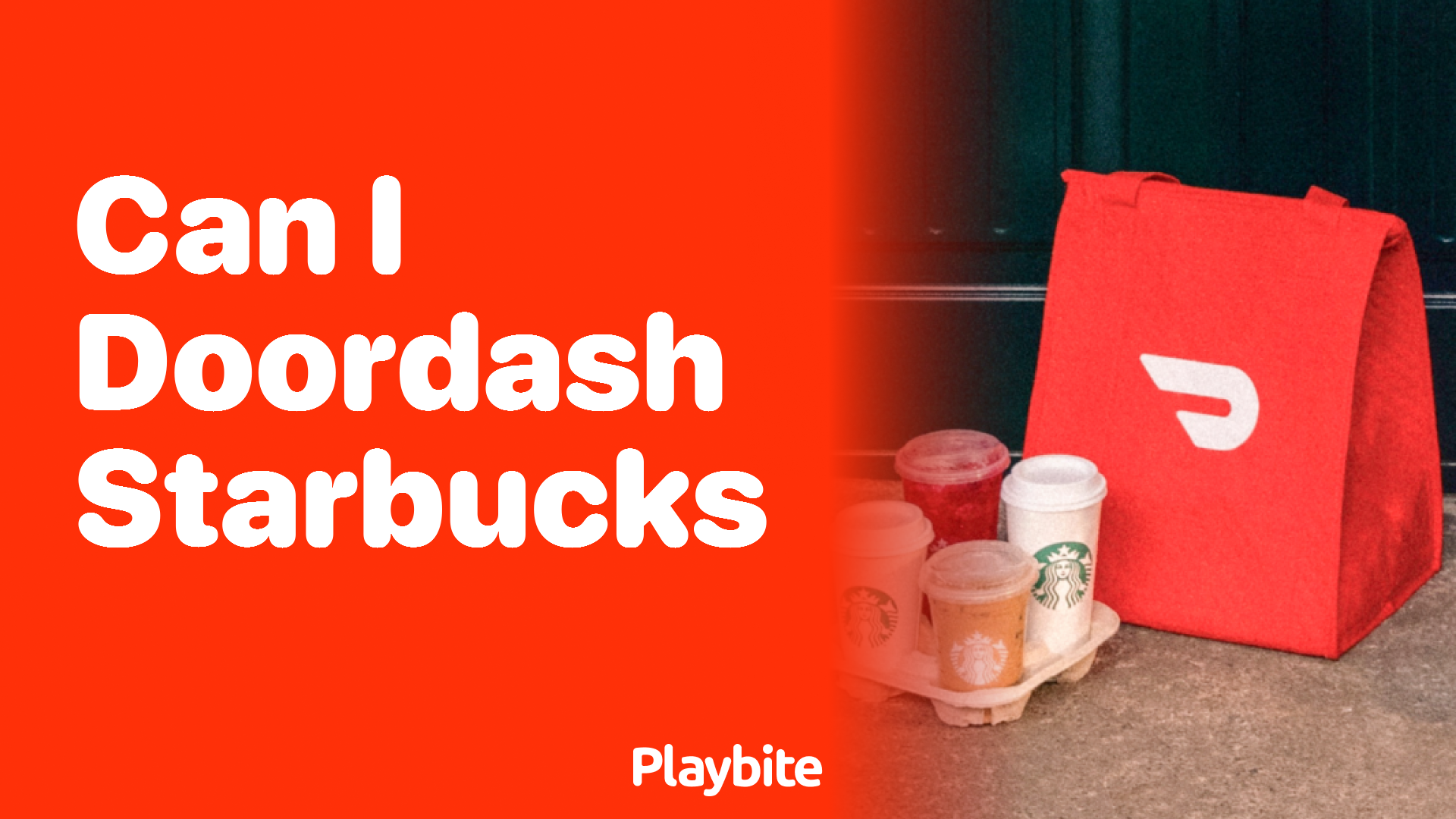 Can I Use DoorDash to Order Starbucks?