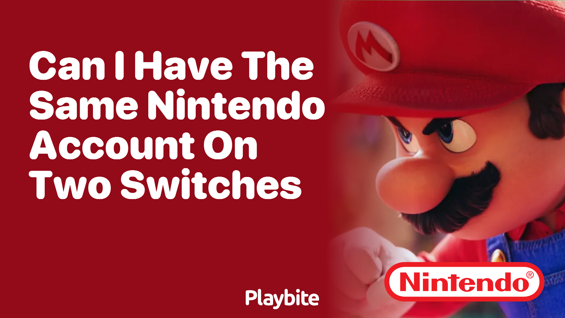 Can I Have the Same Nintendo Account on Two Switches?