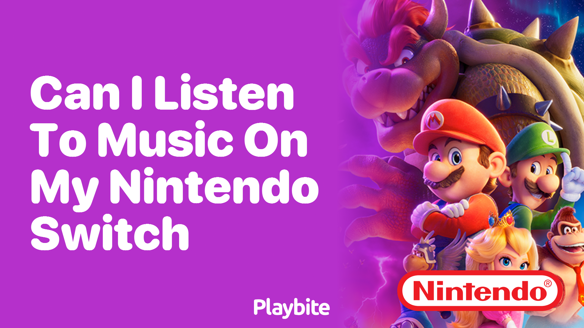 Can I Listen to Music on My Nintendo Switch?