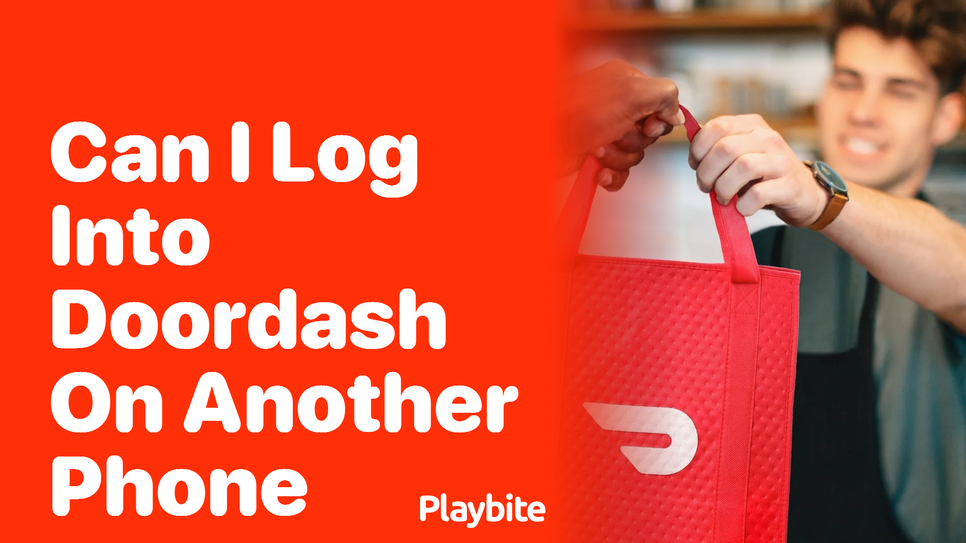 Can I Log into DoorDash on Another Phone?
