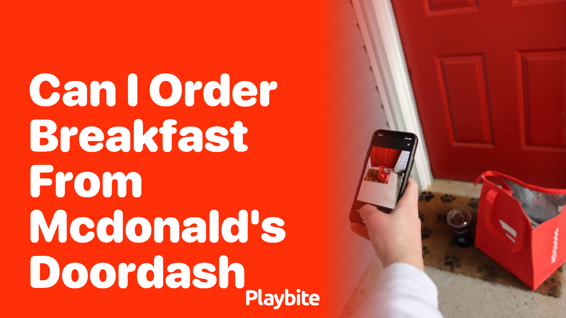 Can I Order Breakfast from McDonald’s on DoorDash?