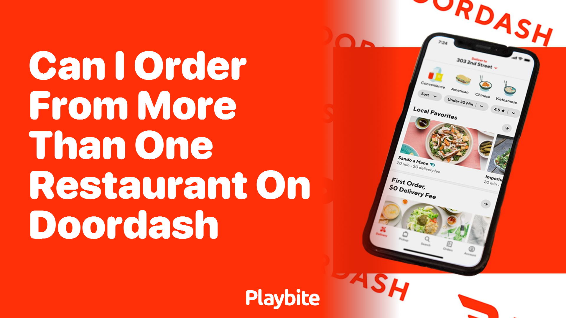 Can I Order From More Than One Restaurant on DoorDash?