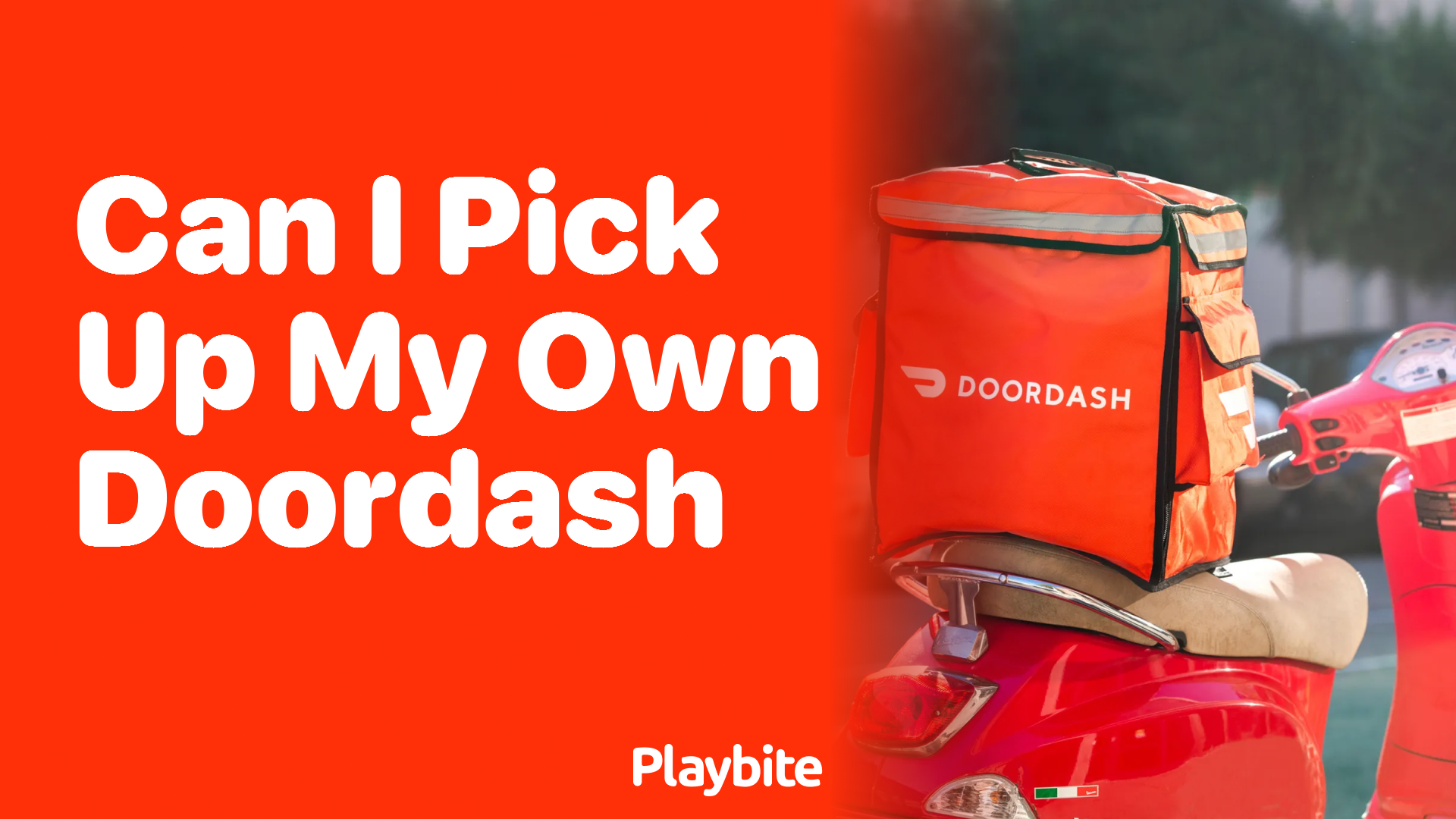 Can I Pick Up My Own DoorDash Order?