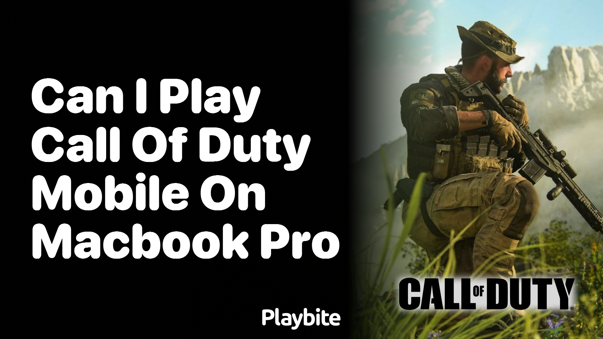 Can You Play Call of Duty Mobile on MacBook Pro?