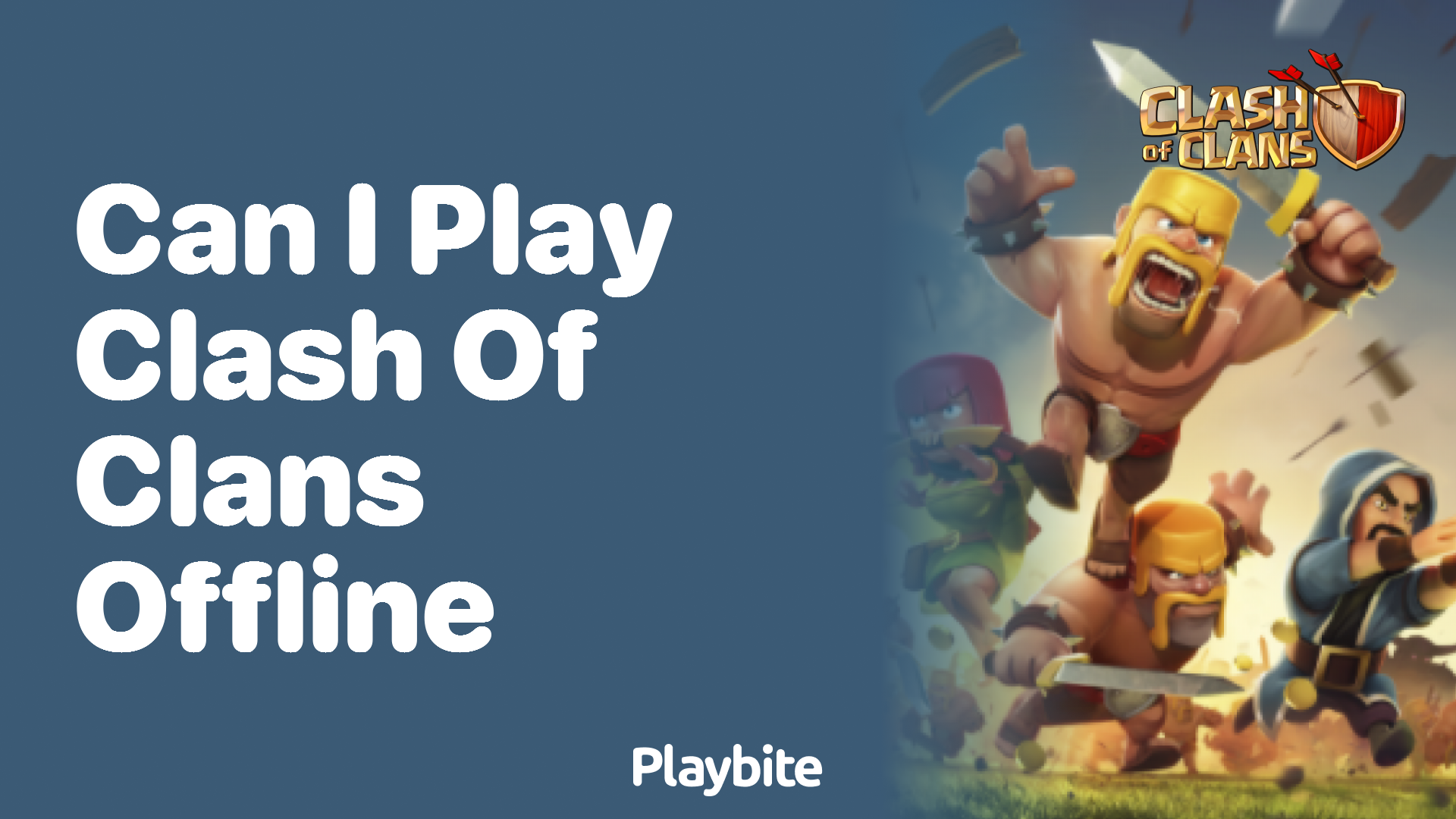 Can I Play Clash of Clans Offline?