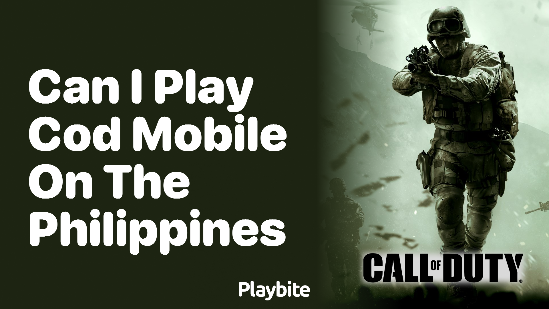 Can I Play COD Mobile in the Philippines?