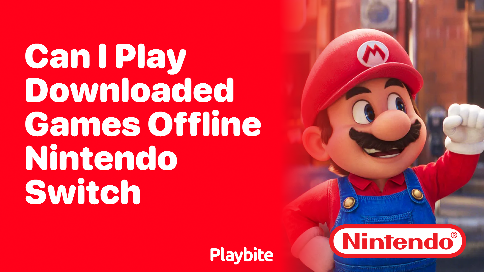 Can I Play Downloaded Games Offline on Nintendo Switch?