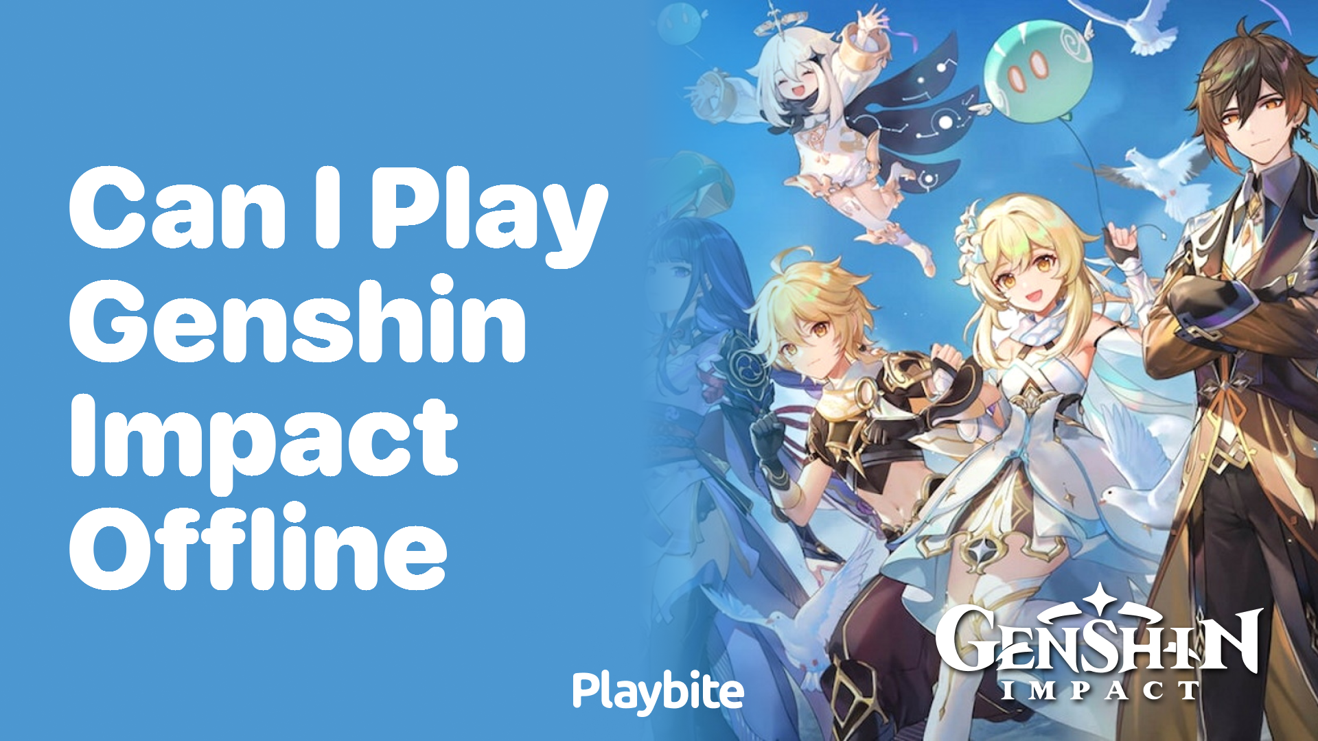 Can I Play Genshin Impact Offline?