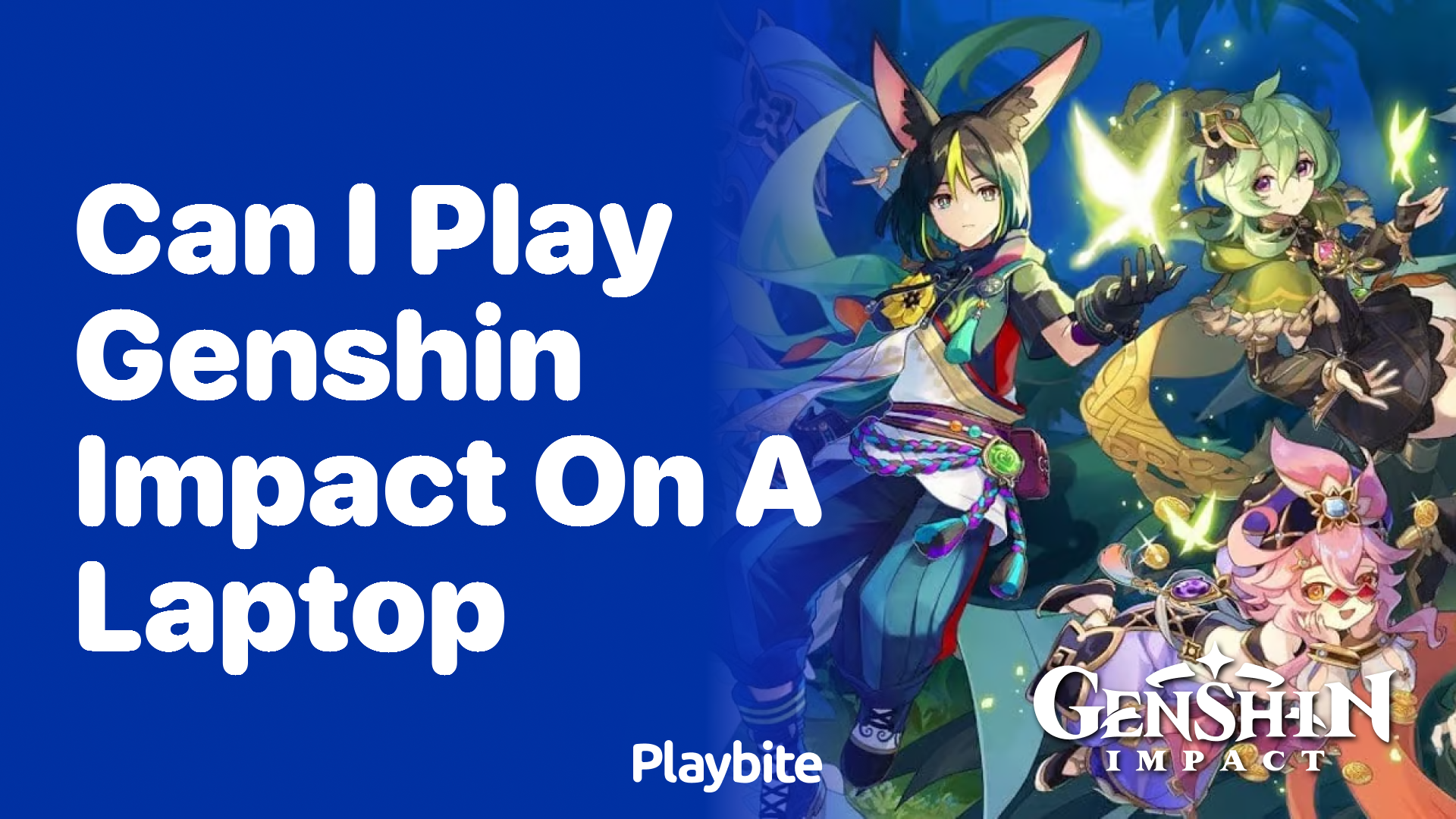 Can I Play Genshin Impact on a Laptop? Discover the Answer Here!