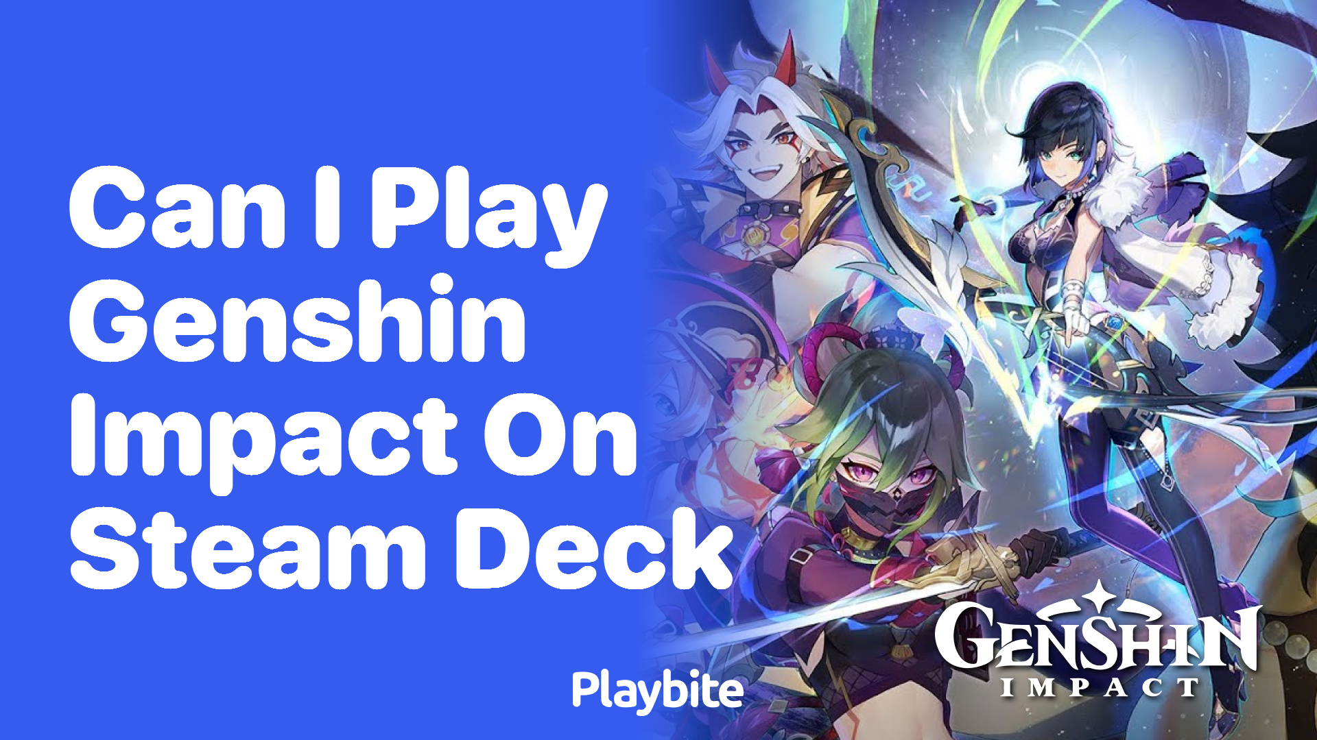 Can You Play Genshin Impact on Steam Deck?