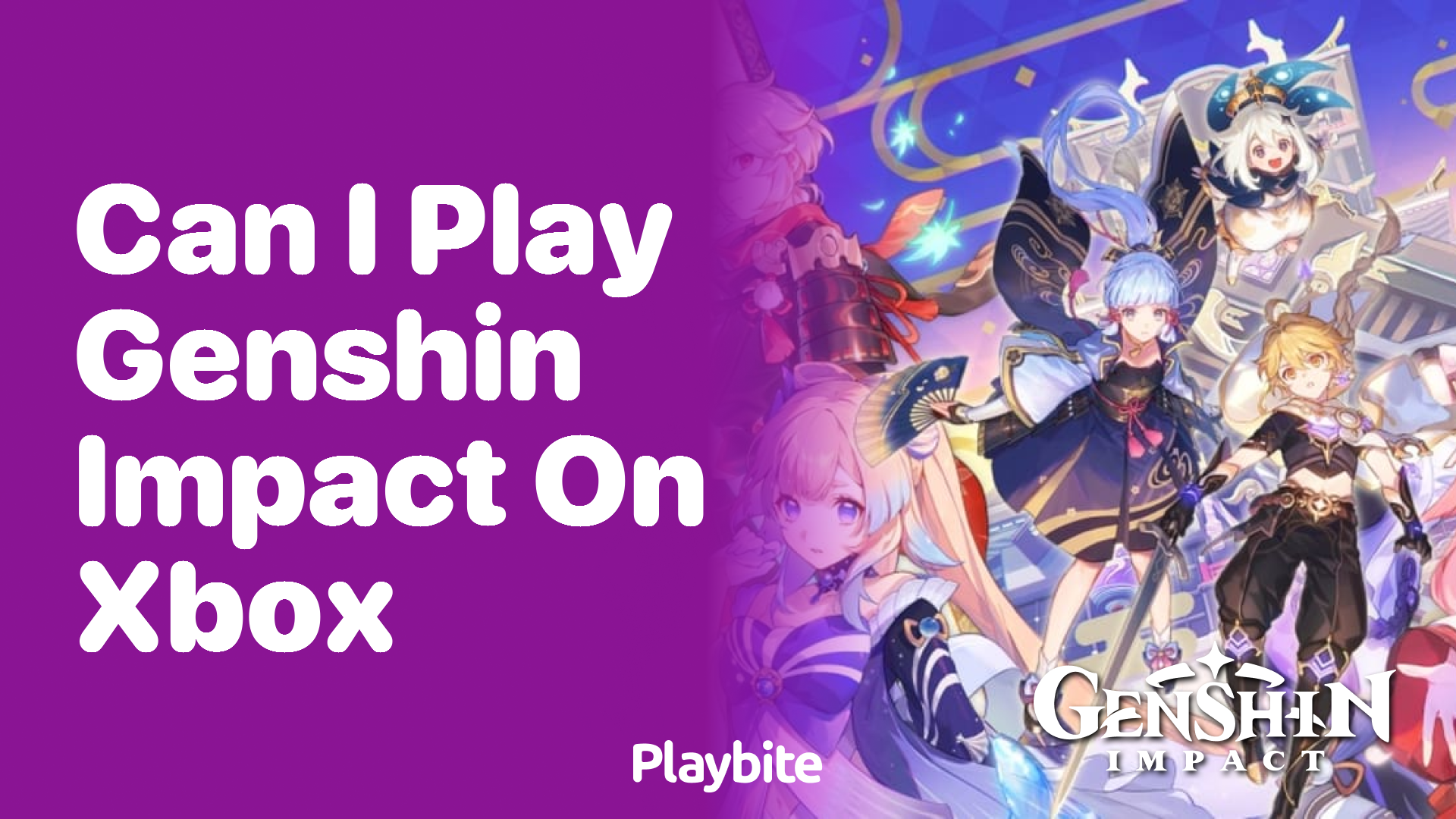Can I Play Genshin Impact on Xbox?