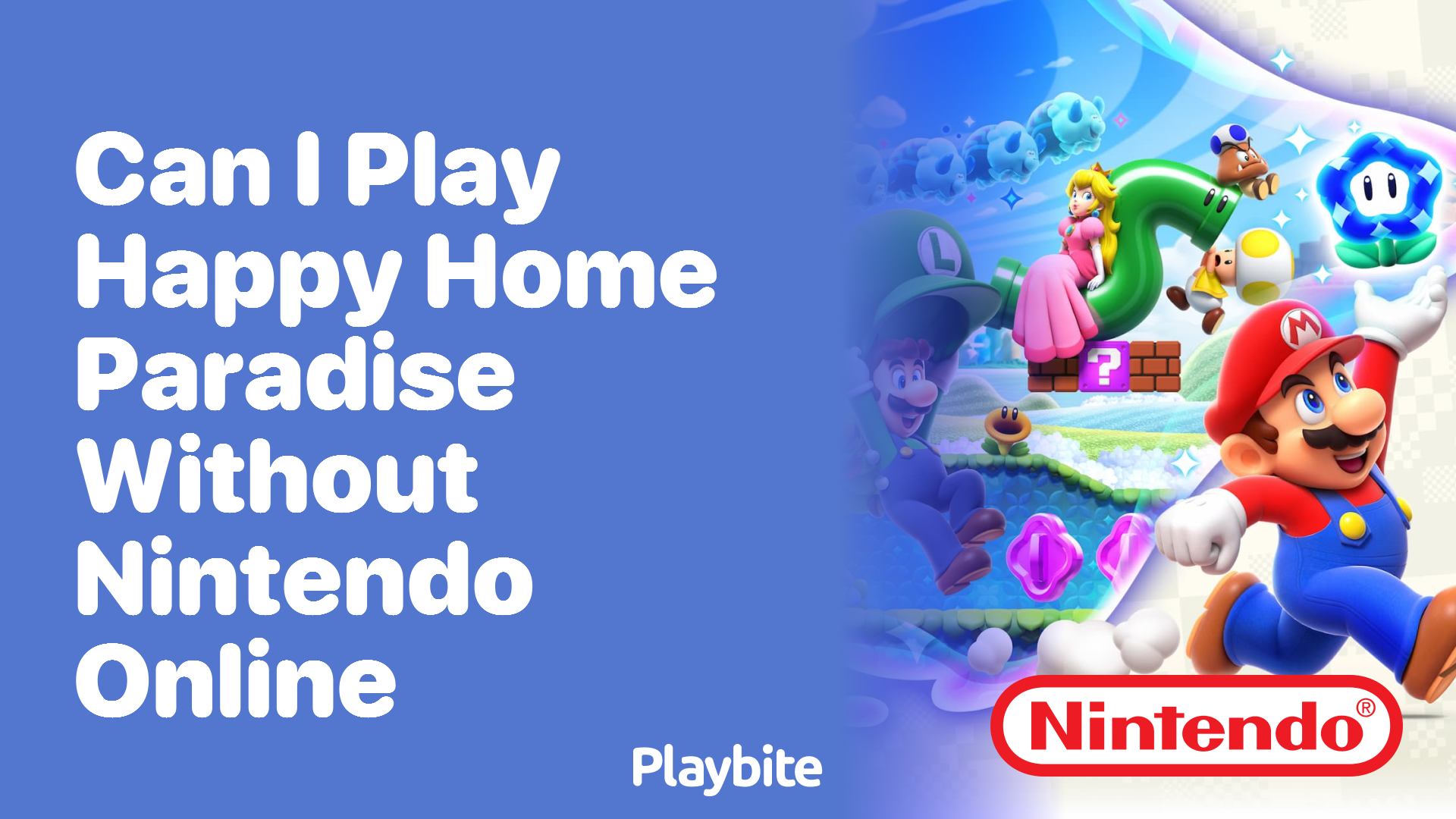 Can I Play Happy Home Paradise Without Nintendo Online?