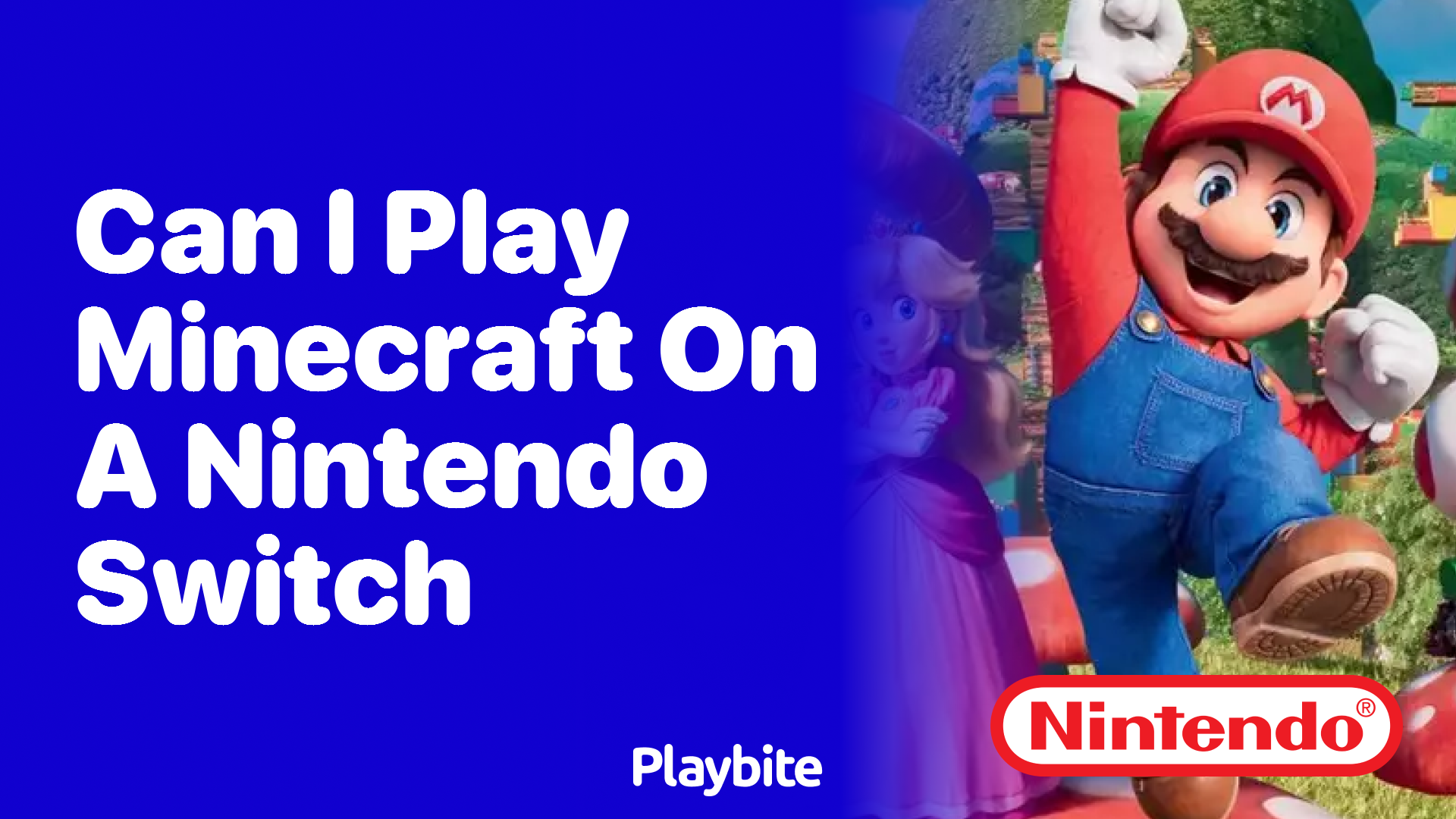 Can I play Minecraft on a Nintendo Switch?