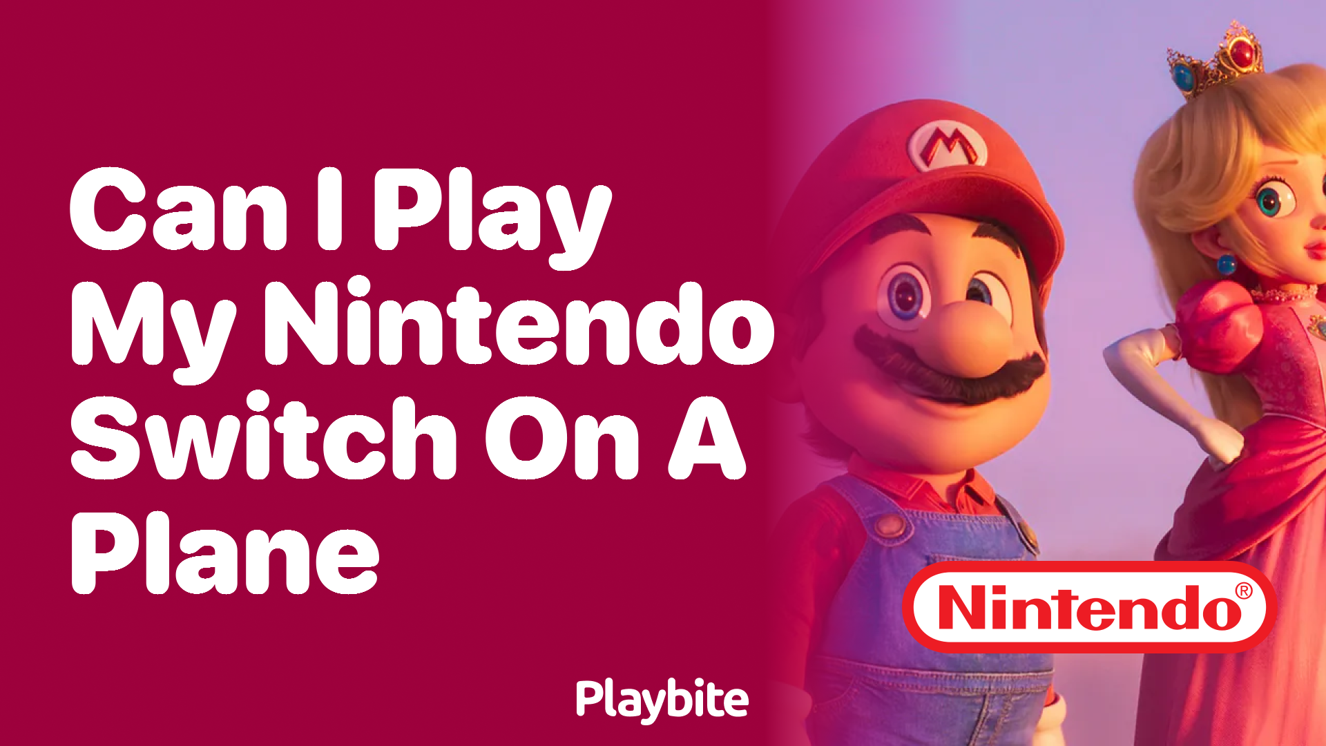 Can I Play My Nintendo Switch on a Plane?