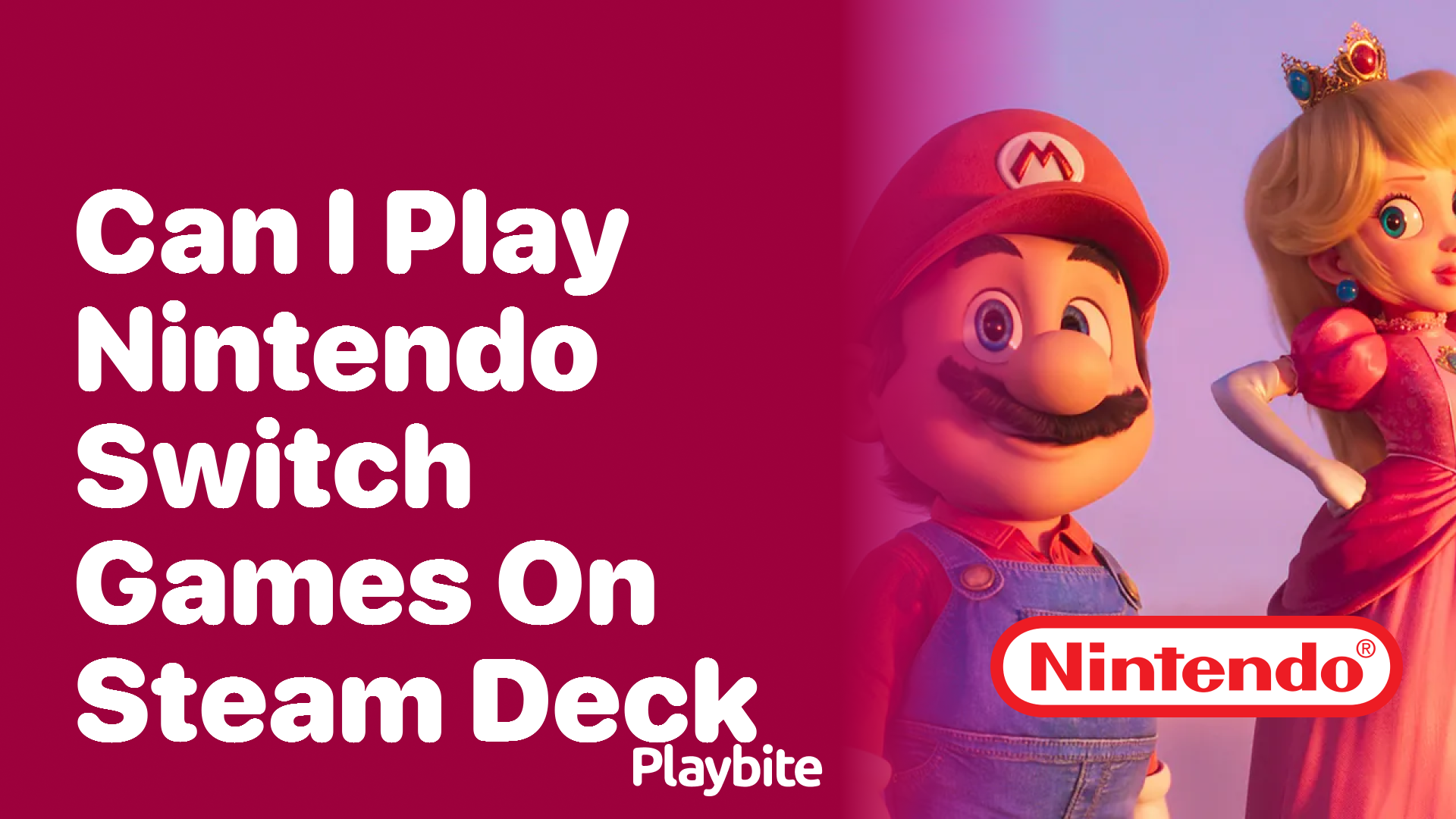 Can I Play Nintendo Switch Games on Steam Deck?