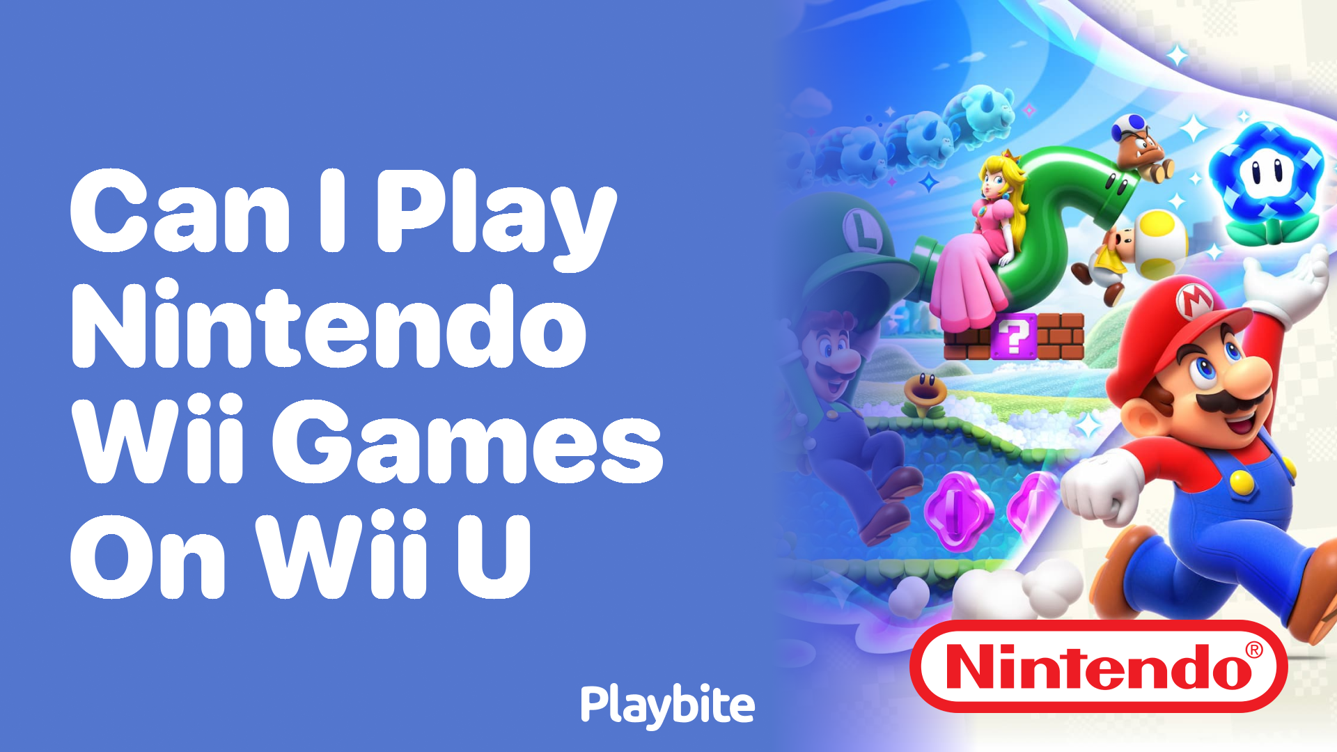 Can I Play Nintendo Wii Games on Wii U?