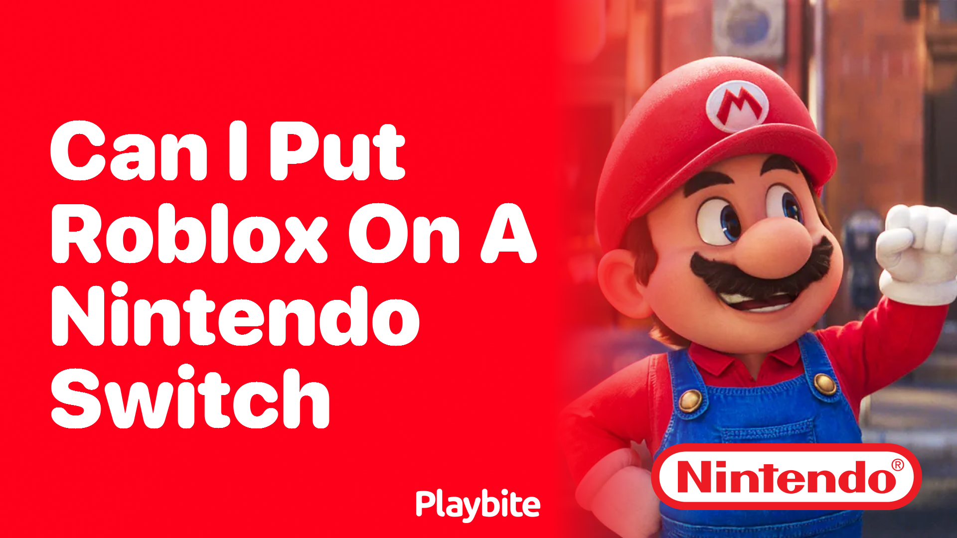 Can I Put Roblox on a Nintendo Switch?
