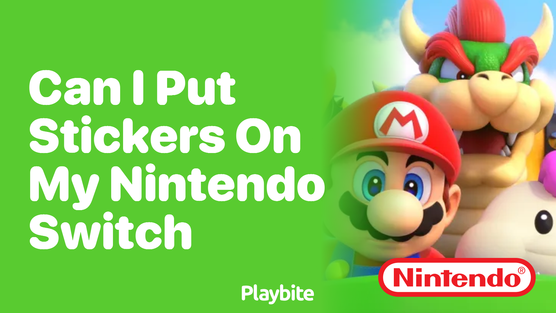 Can I Put Stickers on My Nintendo Switch?
