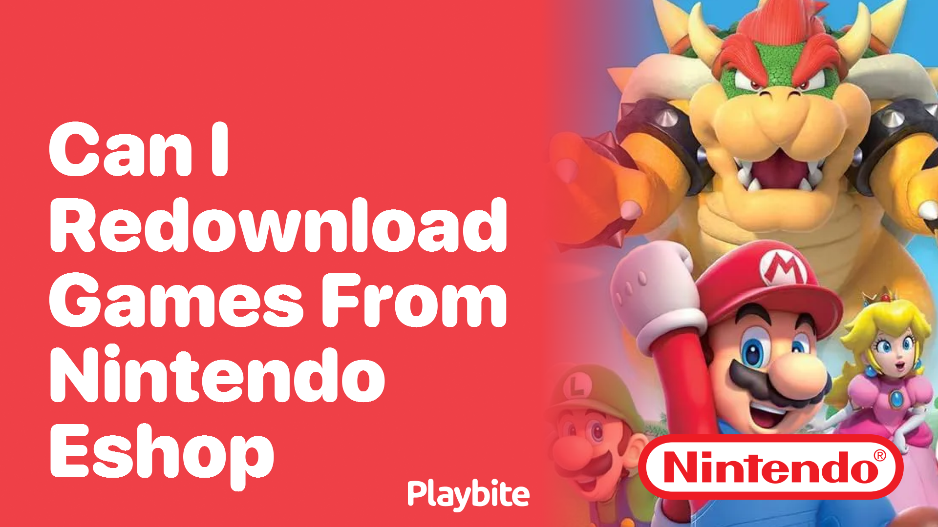 Can I Redownload Games from Nintendo eShop?