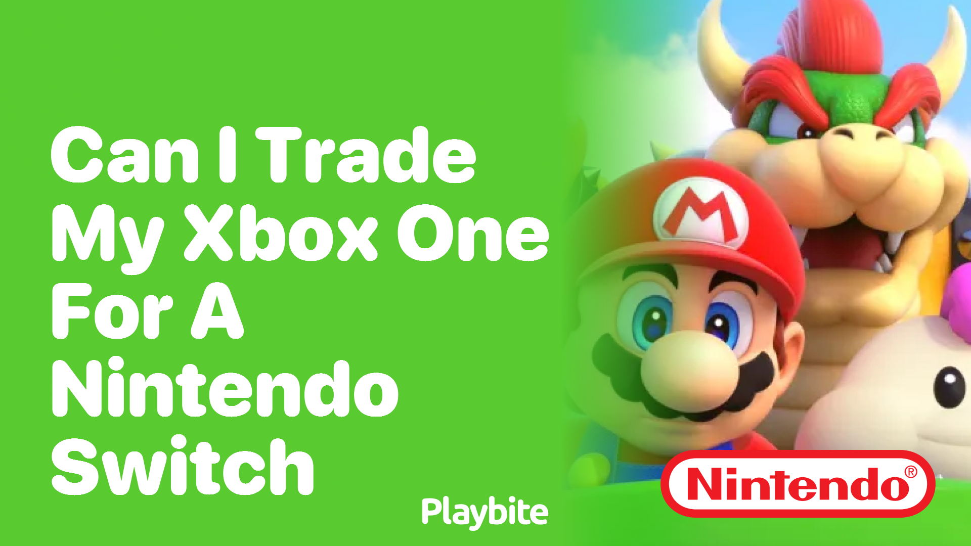 Can I Trade My Xbox One for a Nintendo Switch?