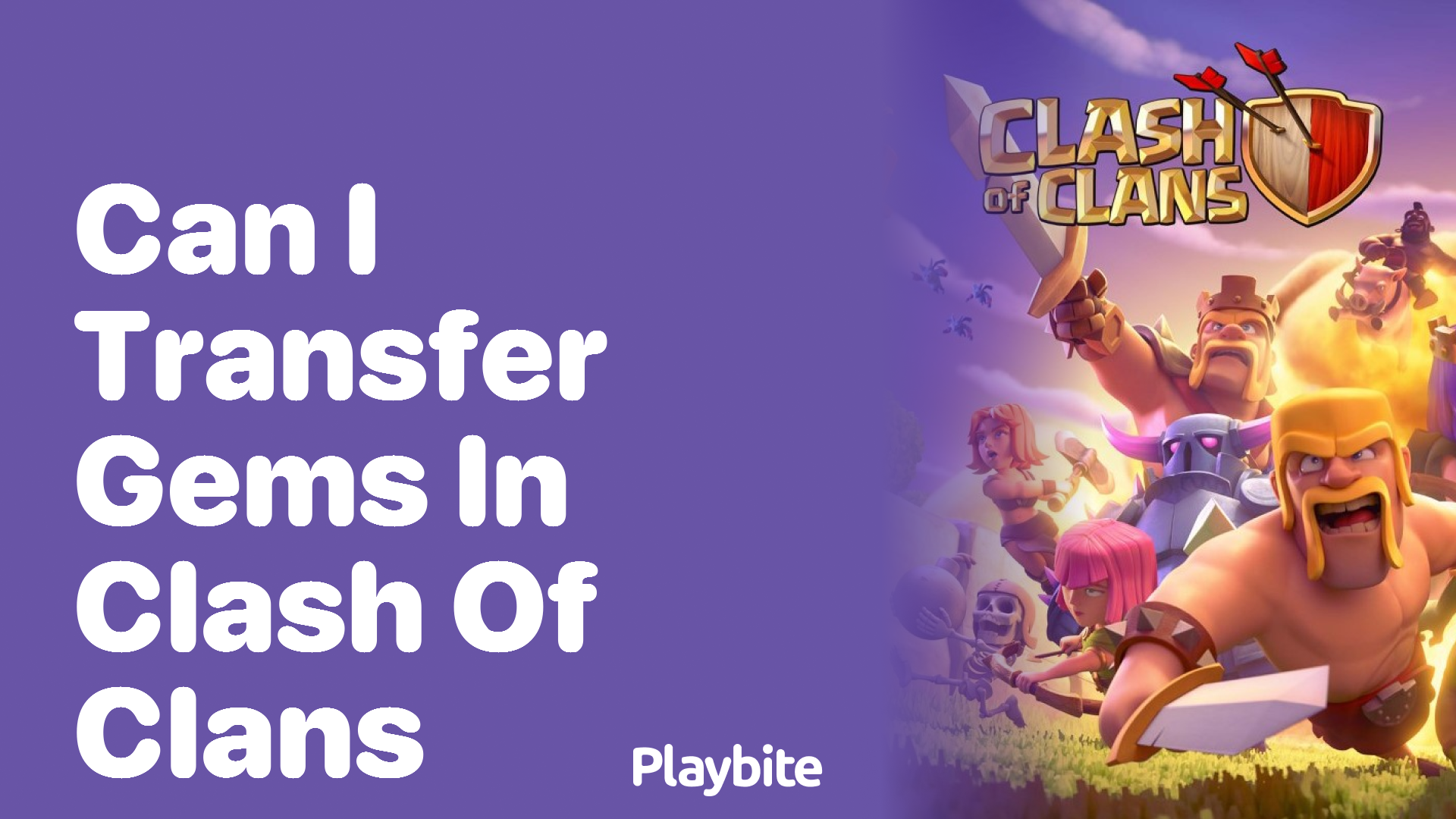 Can I Transfer Gems in Clash of Clans?
