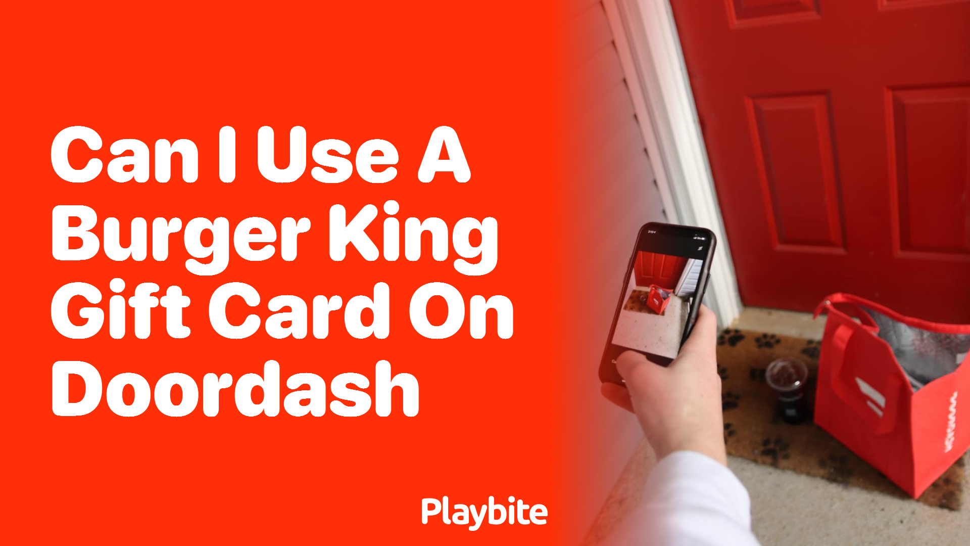 Can I Use a Burger King Gift Card on DoorDash?
