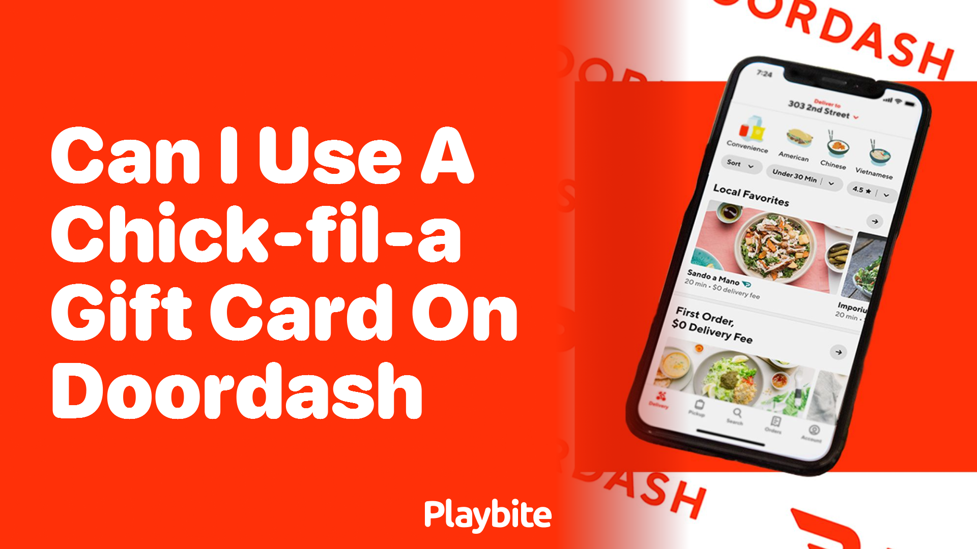 Can I Use a Chick-fil-A Gift Card on DoorDash?