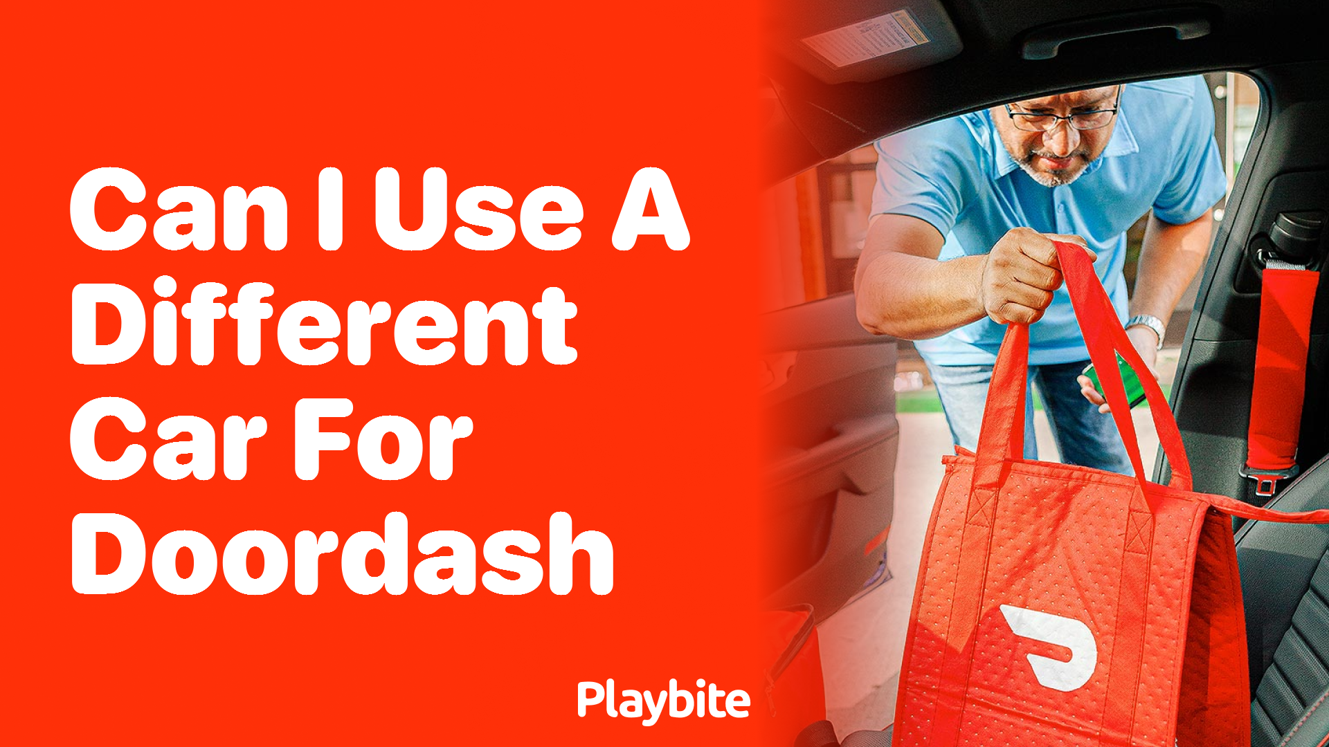 Can I Use a Different Car for DoorDash Deliveries?