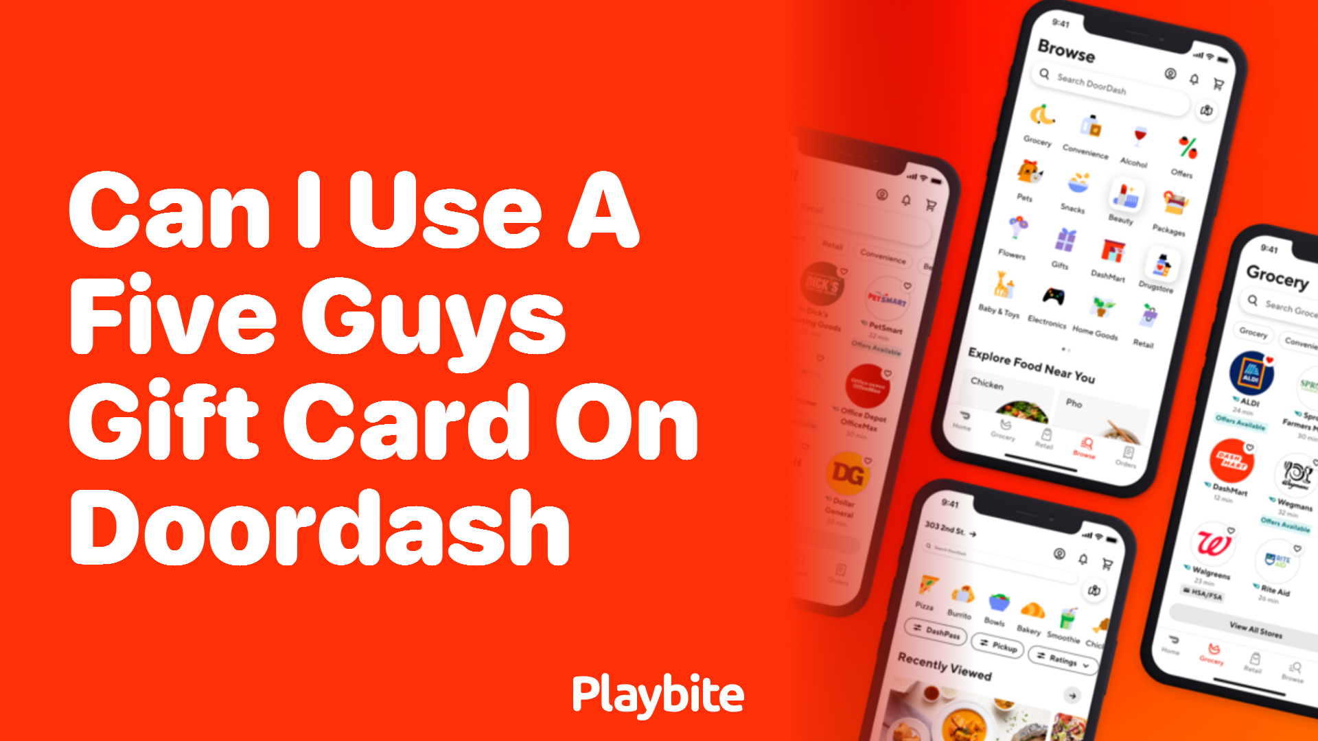 Can I Use a Five Guys Gift Card on DoorDash?