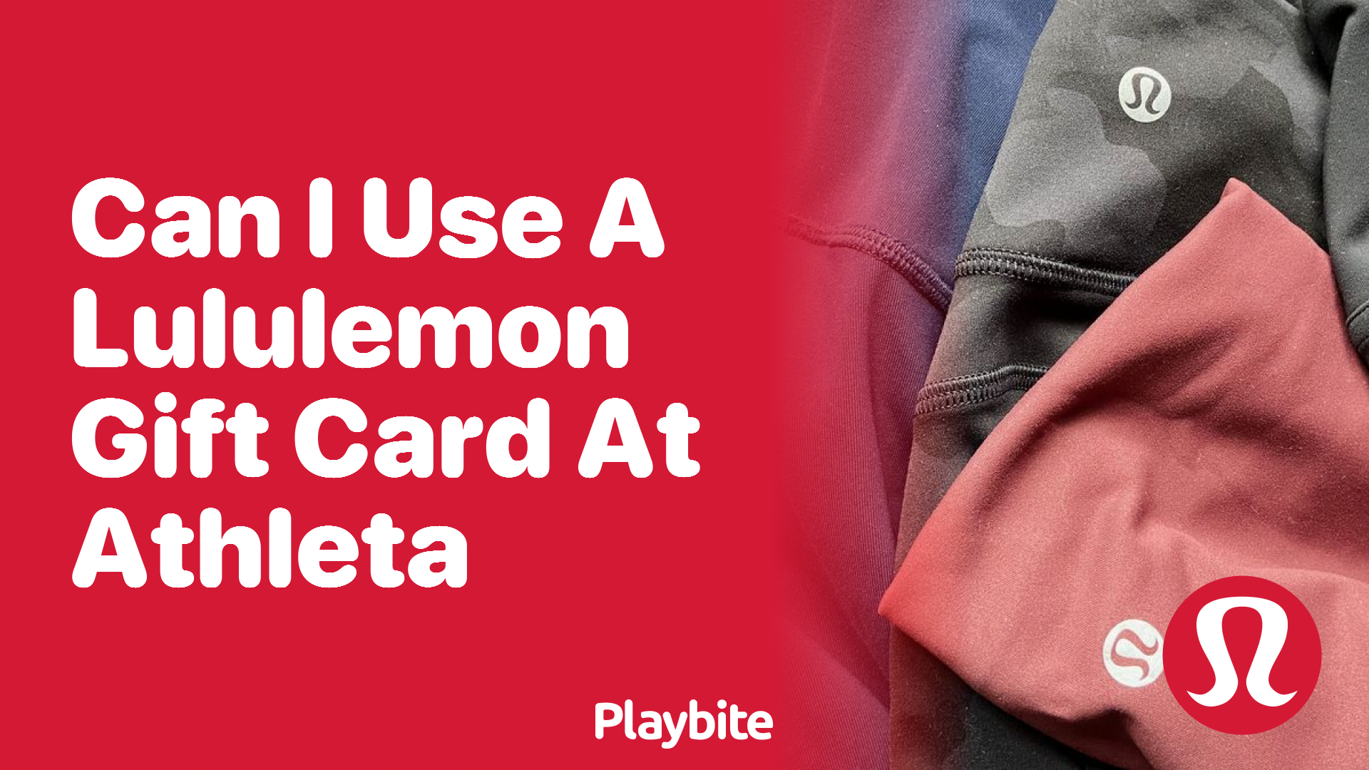 Can I Use a Lululemon Gift Card at Athleta?