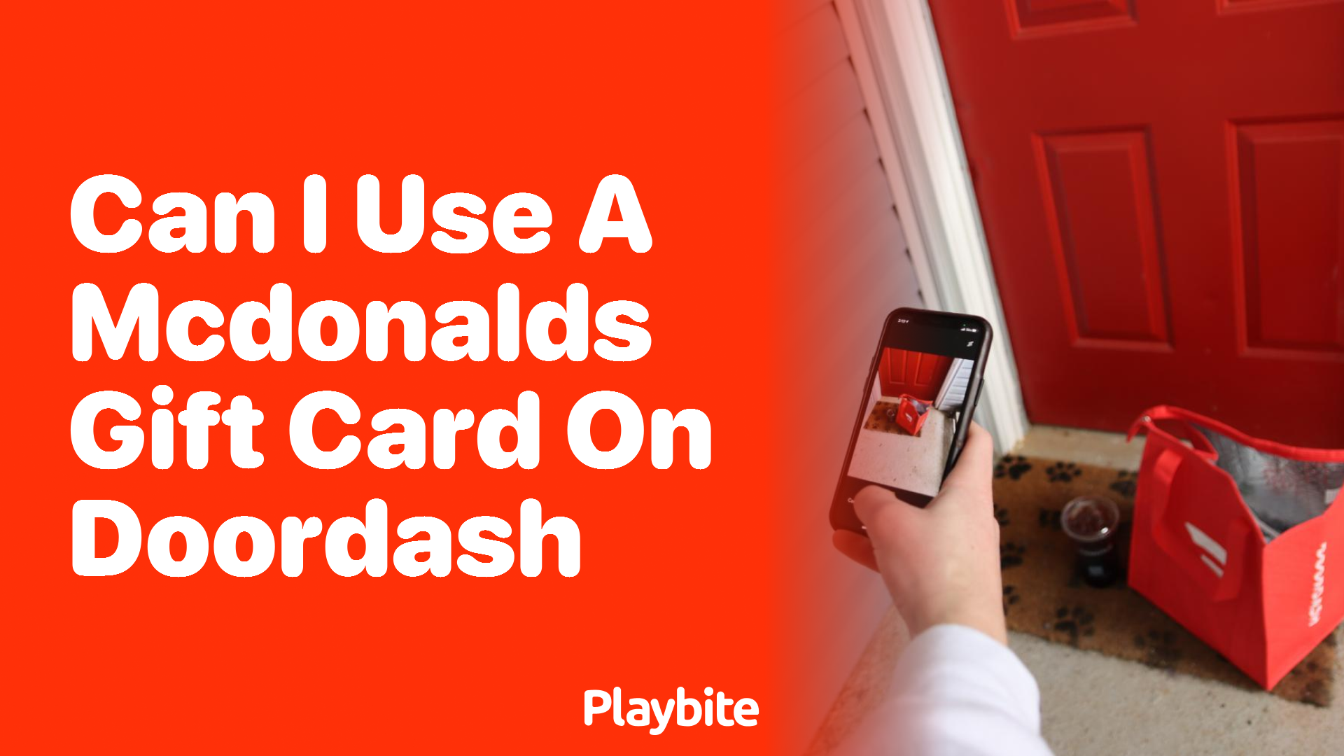 Can I Use a McDonald&#8217;s Gift Card on DoorDash?