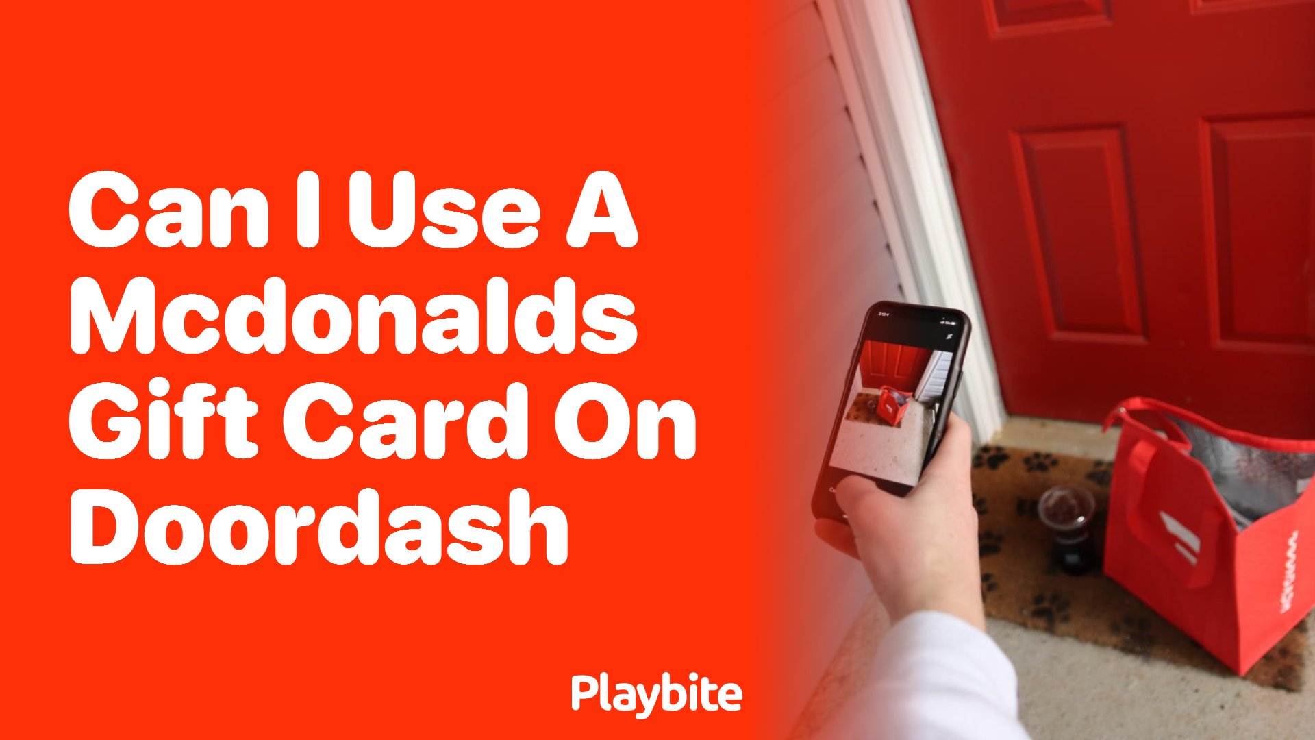 Can I Use a McDonald’s Gift Card on DoorDash?
