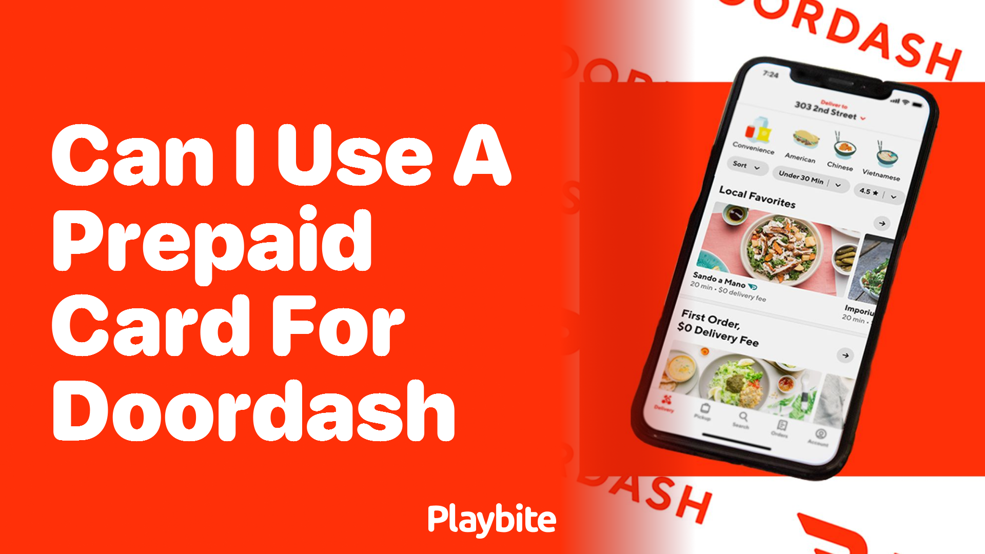 Can I Use a Prepaid Card for DoorDash Orders?