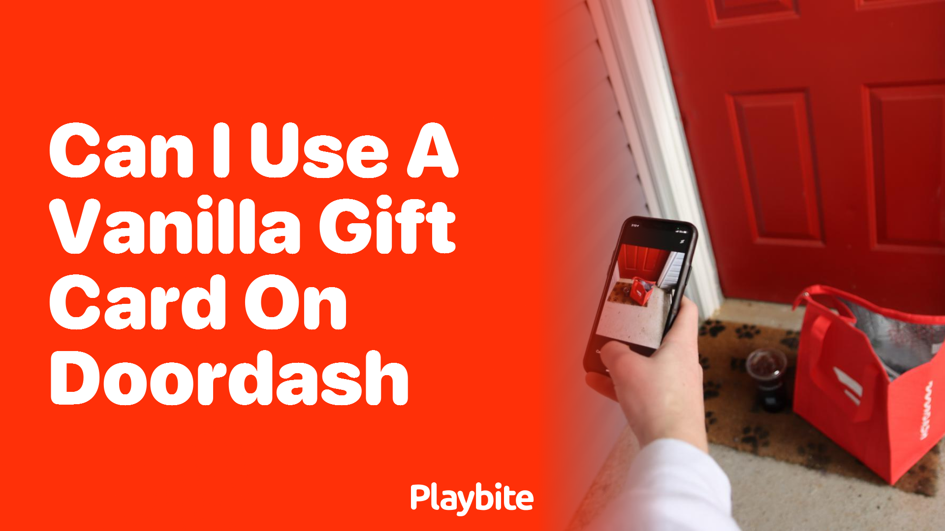 Can I Use a Vanilla Gift Card on DoorDash?