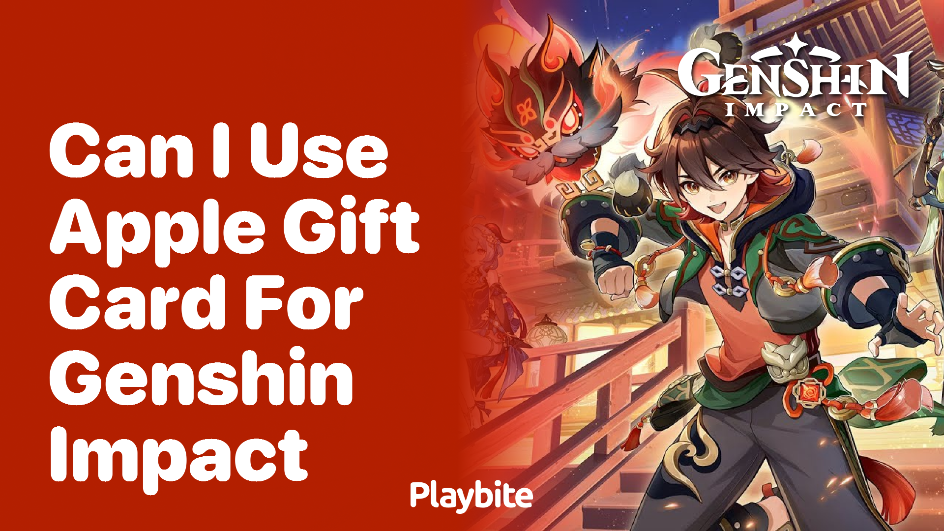 Can You Use an Apple Gift Card for Genshin Impact?