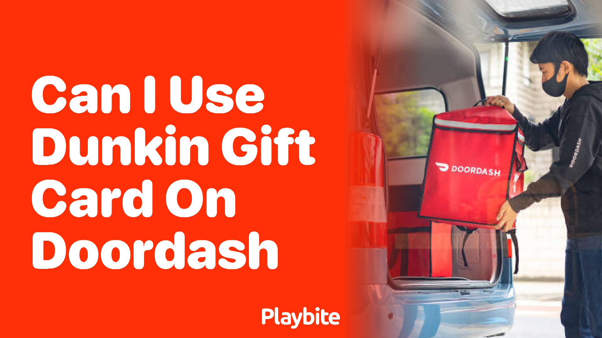Can I Use a Dunkin’ Gift Card on DoorDash?