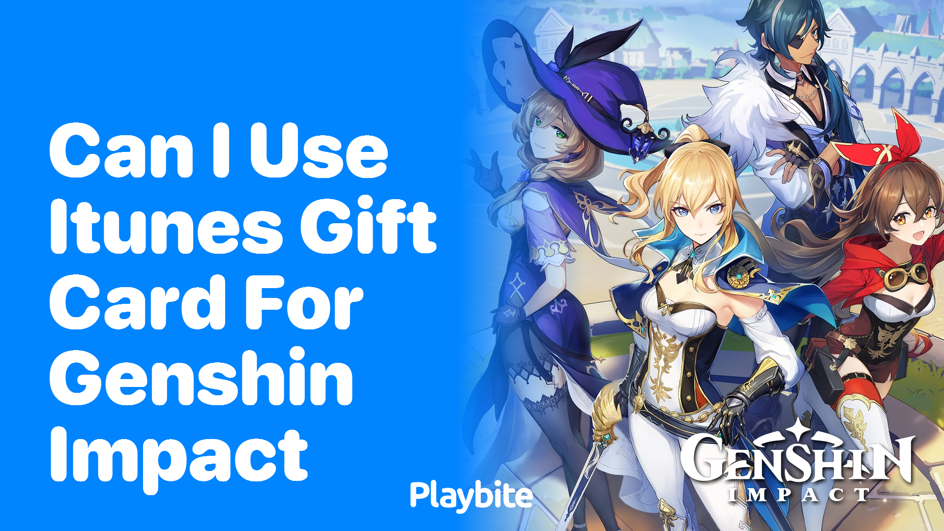 Can I Use iTunes Gift Cards for Genshin Impact?