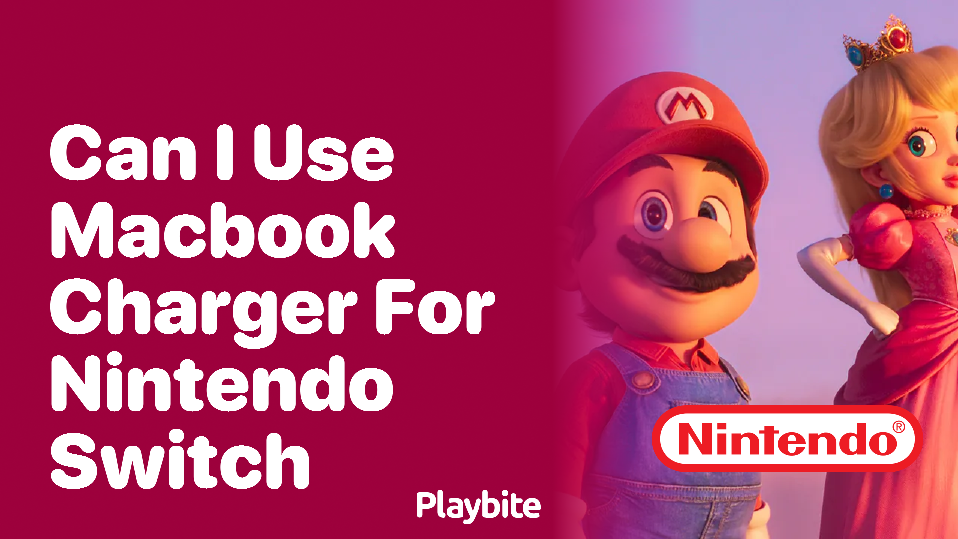 Can I Use A MacBook Charger for Nintendo Switch?