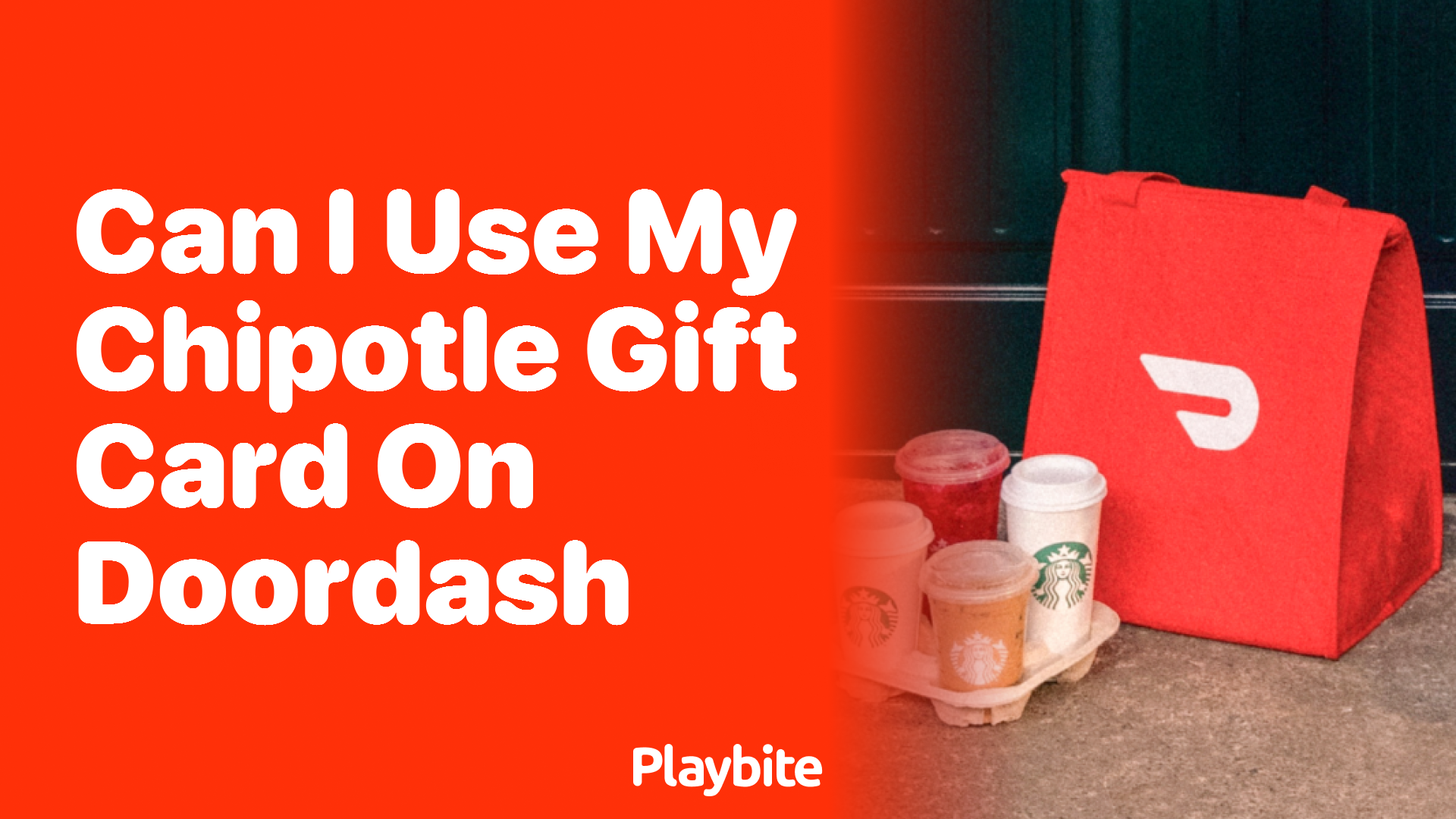 Can I Use My Chipotle Gift Card on DoorDash?