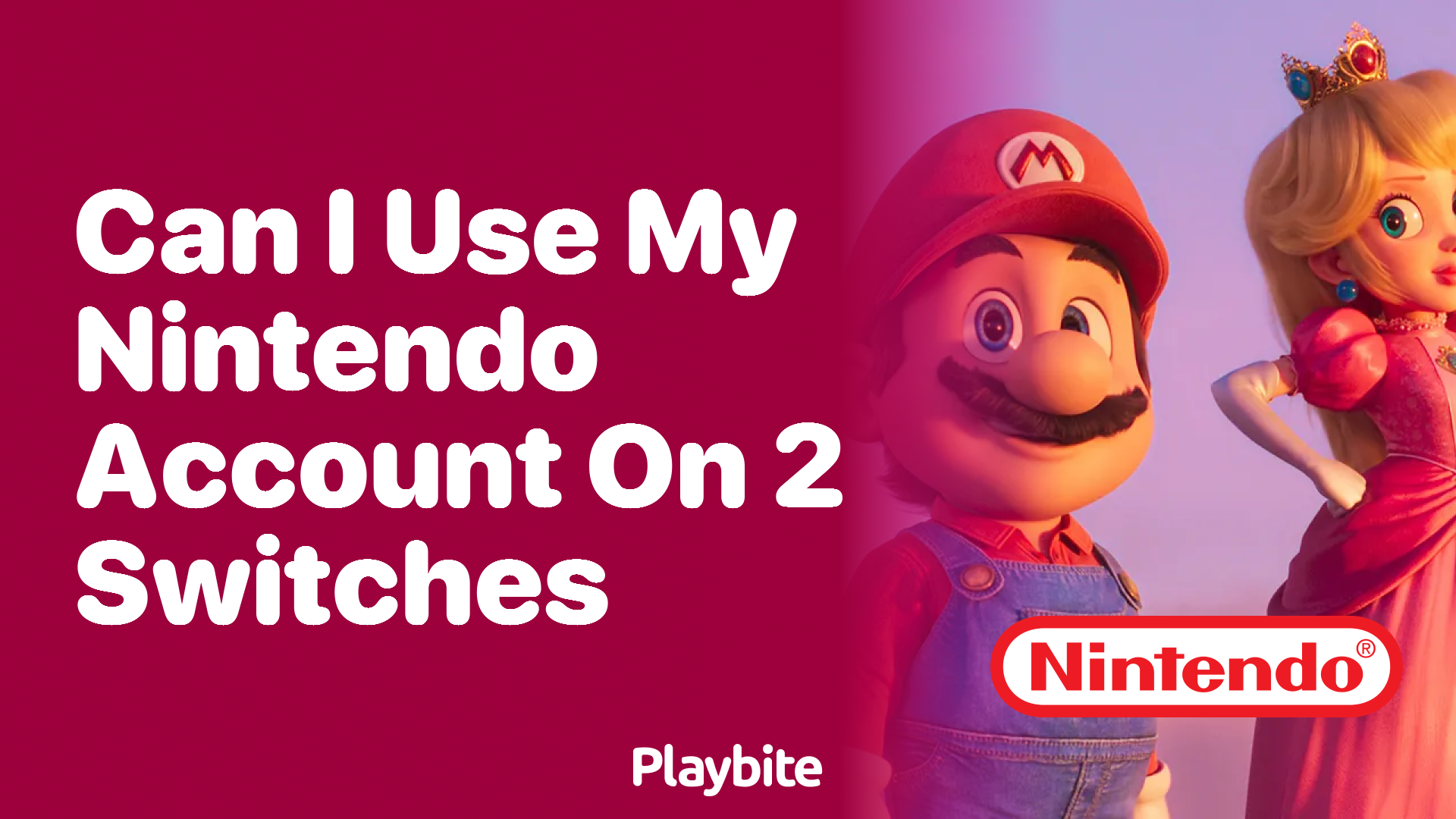 Can I Use My Nintendo Account on Two Switches?