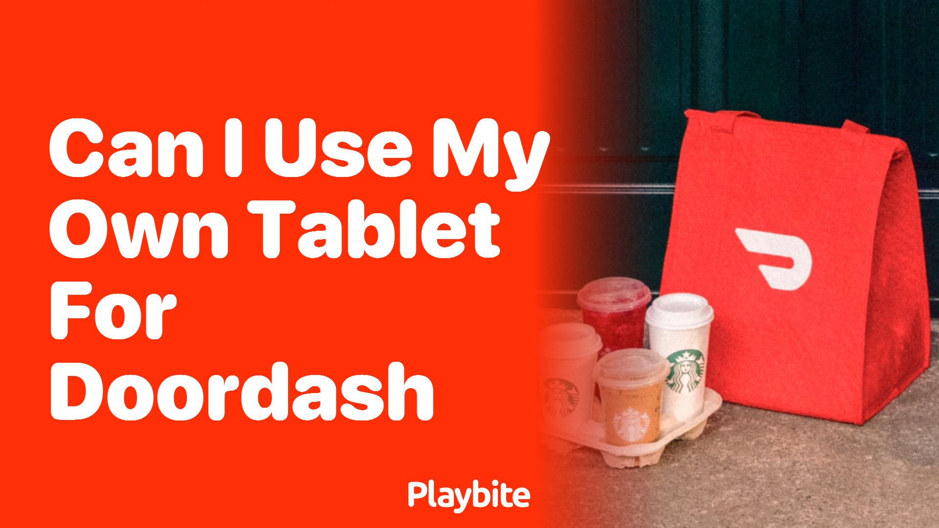 Can I Use My Own Tablet for DoorDash?