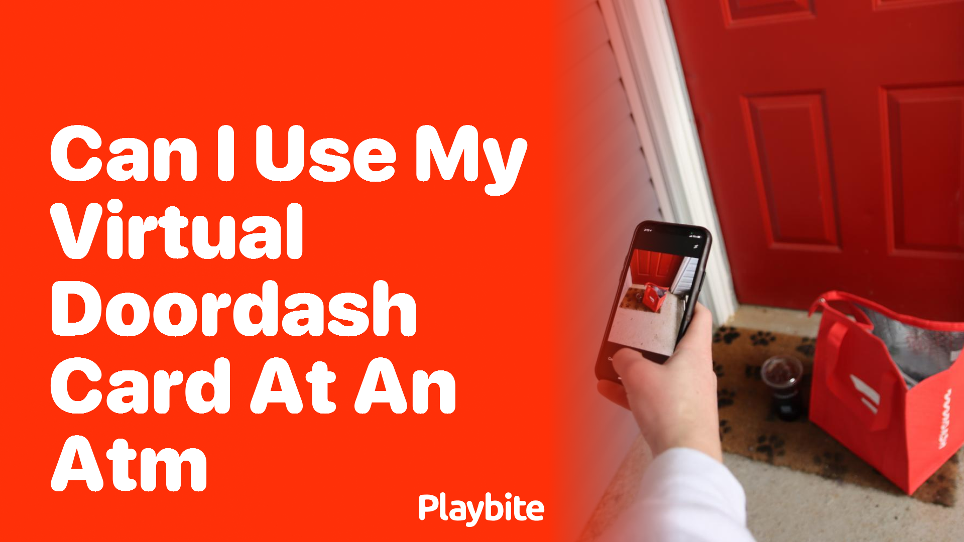 Can I Use My Virtual DoorDash Card at an ATM?