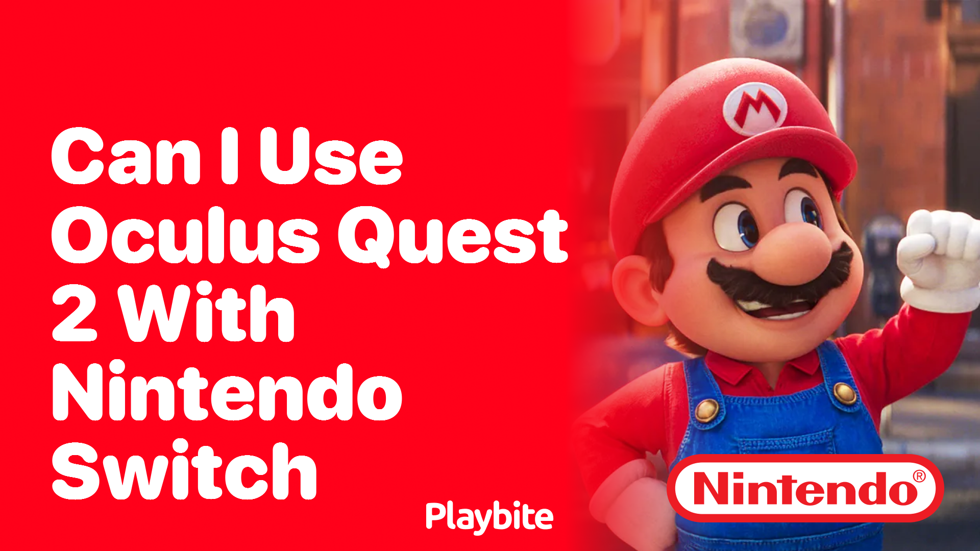 Can I Use Oculus Quest 2 with Nintendo Switch?