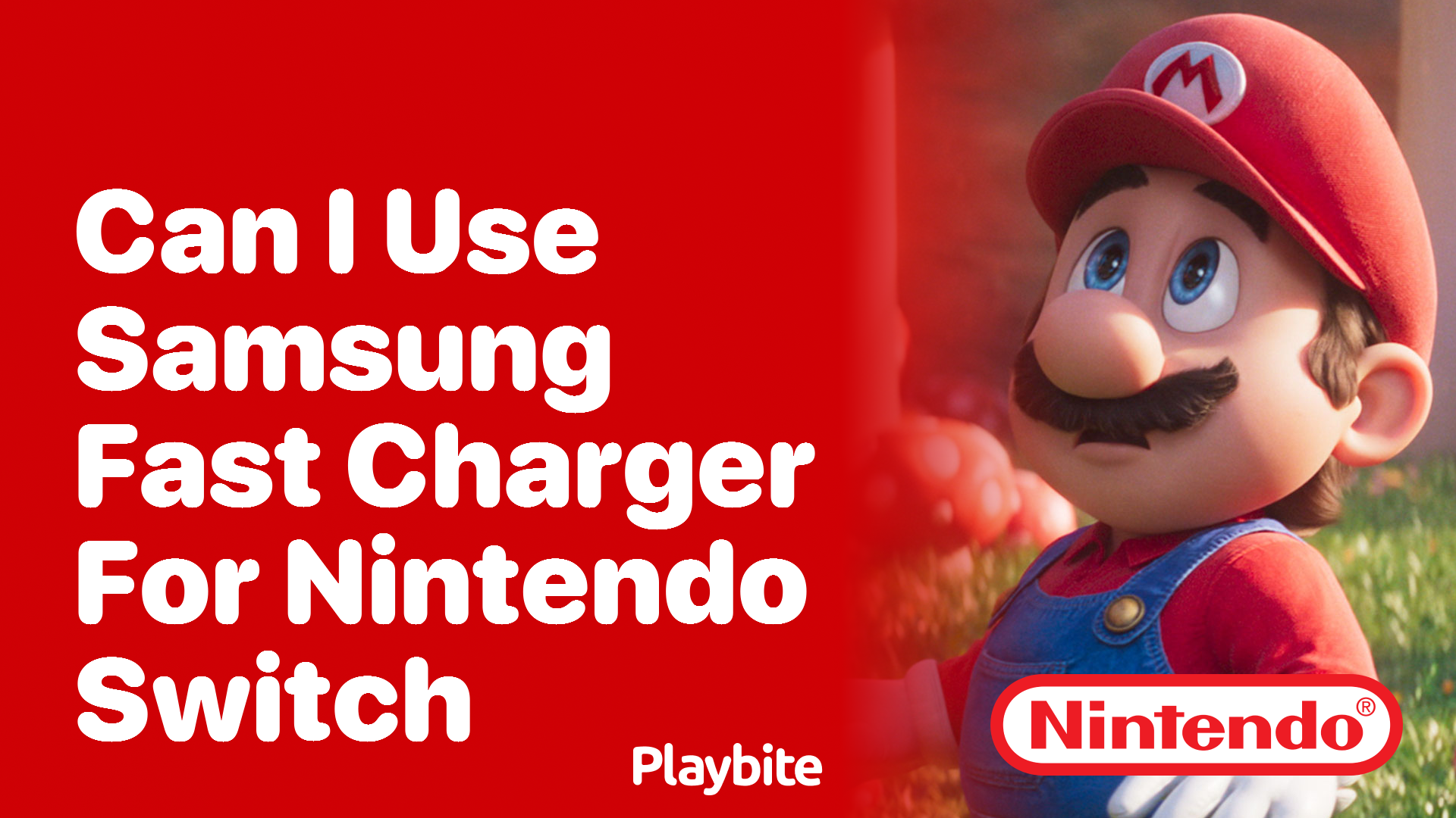 Can I Use a Samsung Fast Charger for My Nintendo Switch?