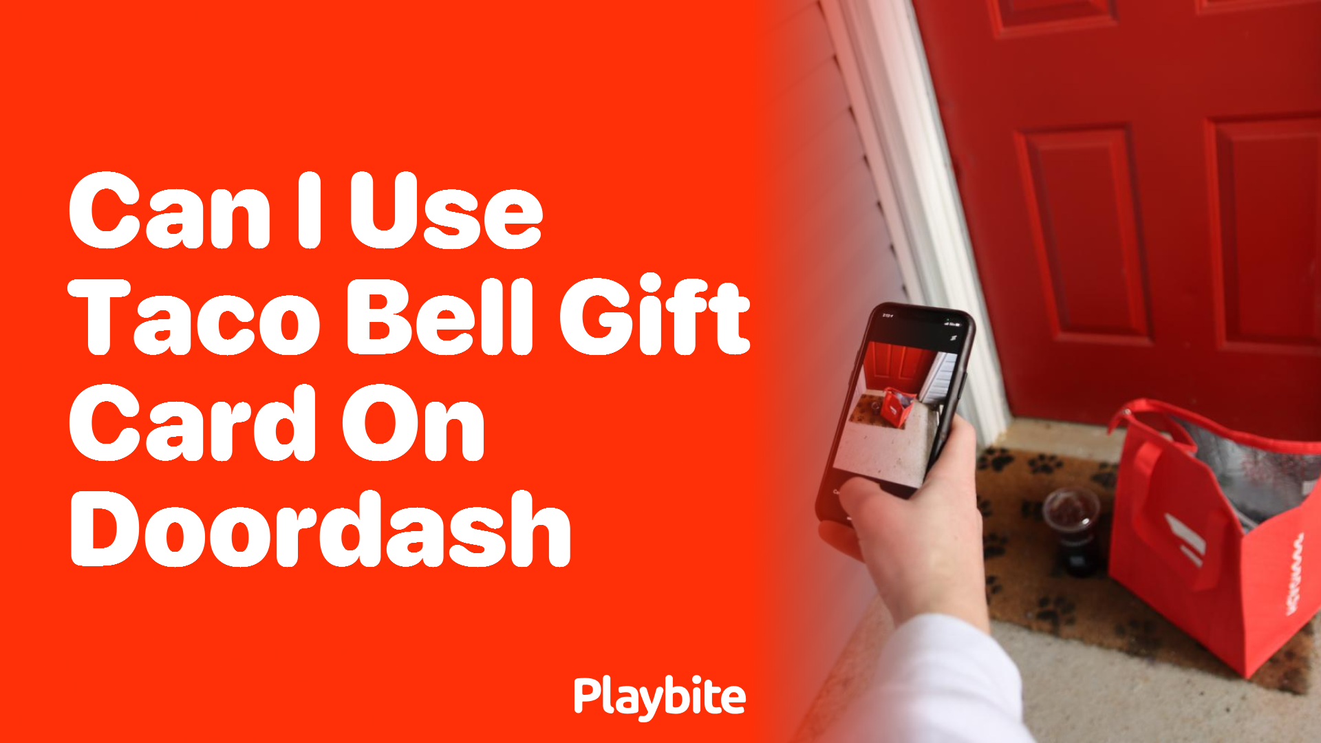 Can I Use My Taco Bell Gift Card on DoorDash?