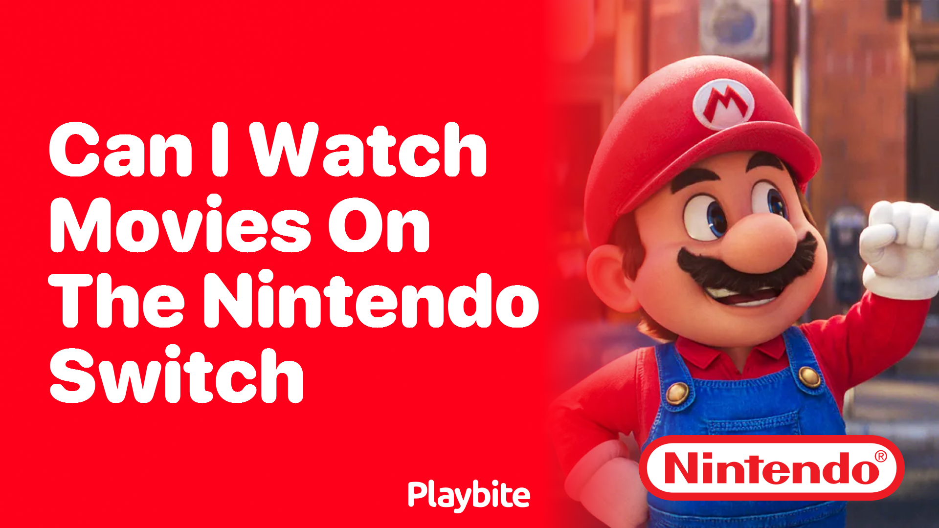 Can I Watch Movies on the Nintendo Switch?