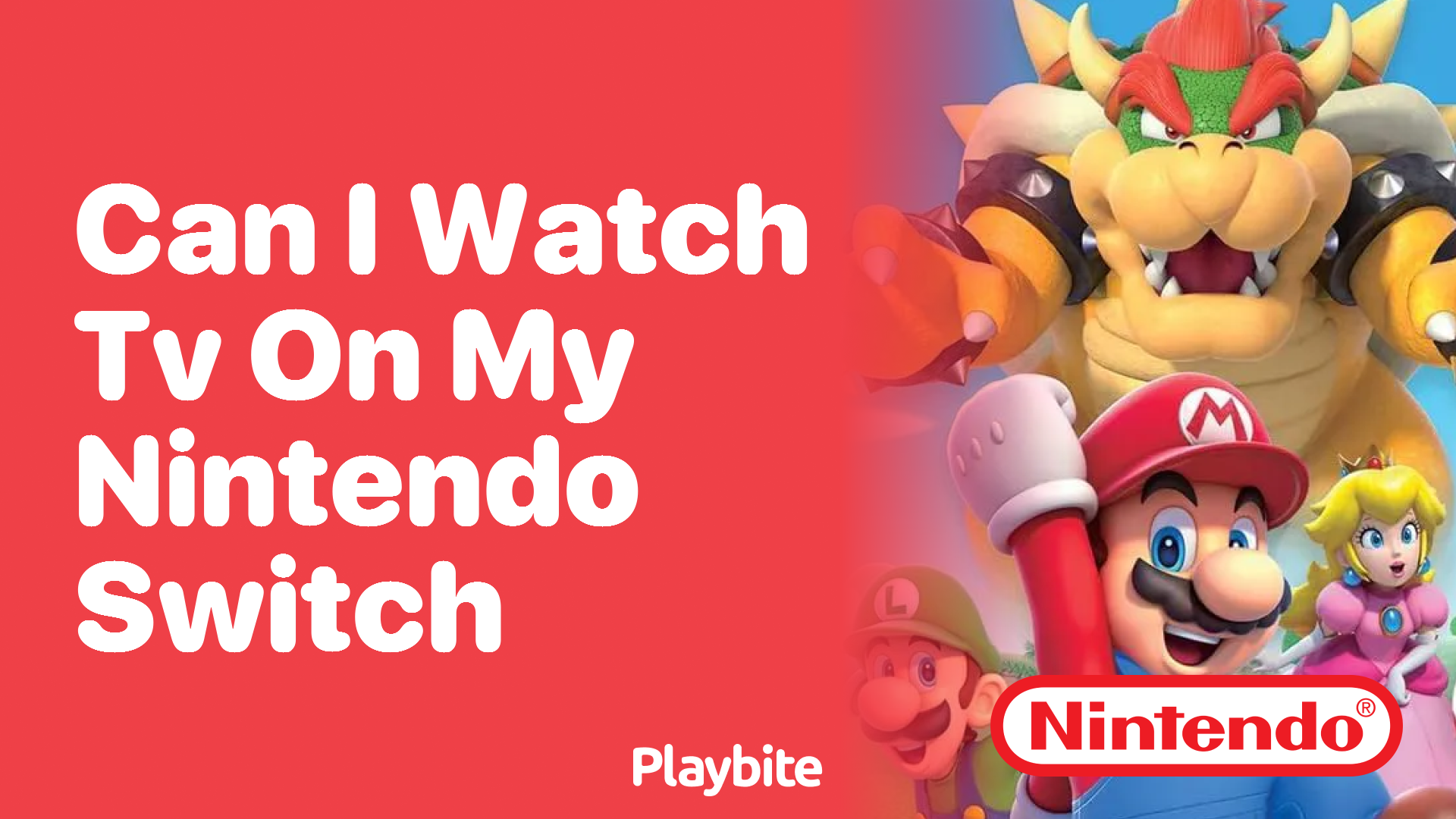 Can I Watch TV on My Nintendo Switch?